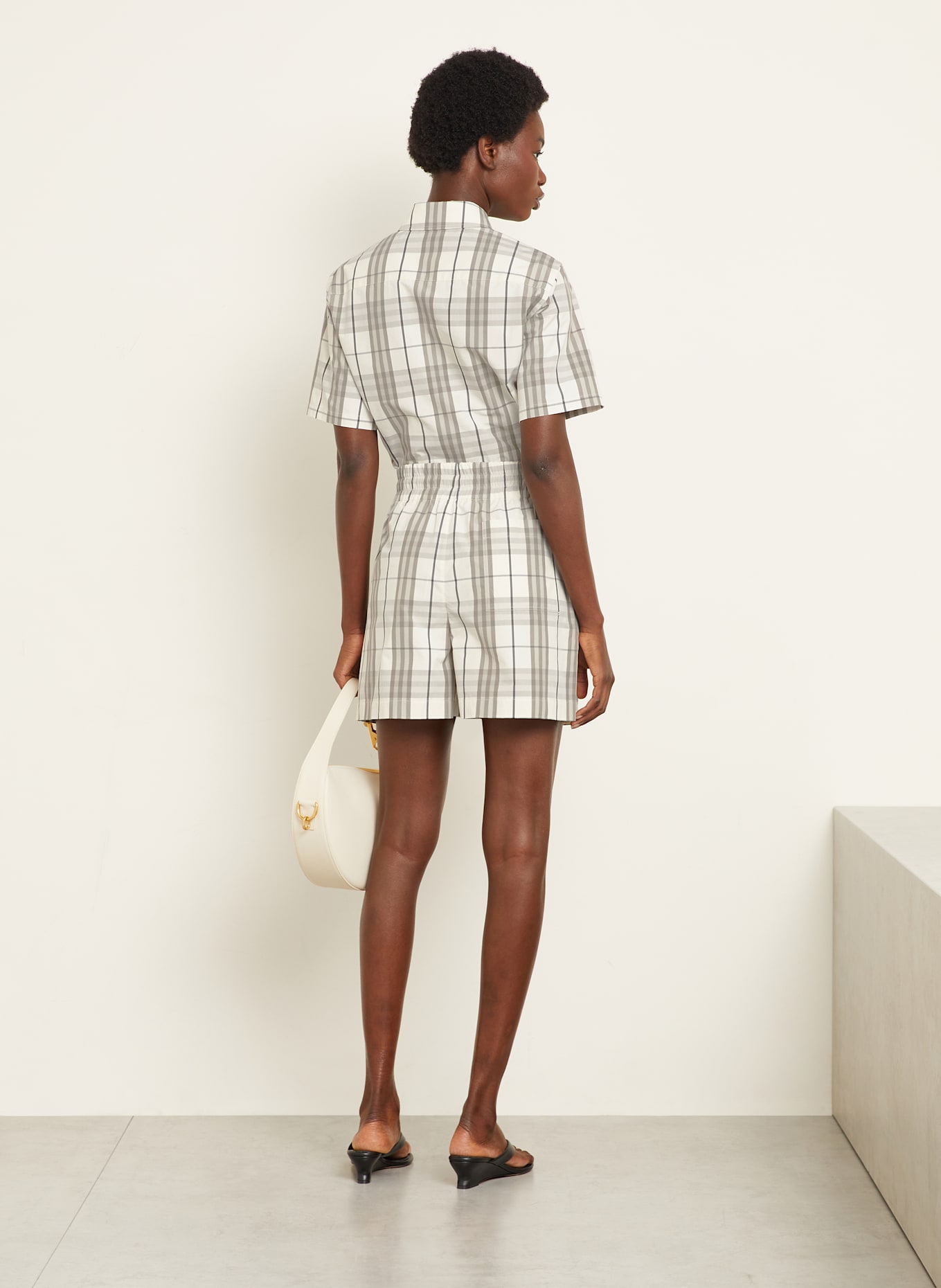 BURBERRY Koszula: JASNOCZARY/ SZARY/ CZARNY