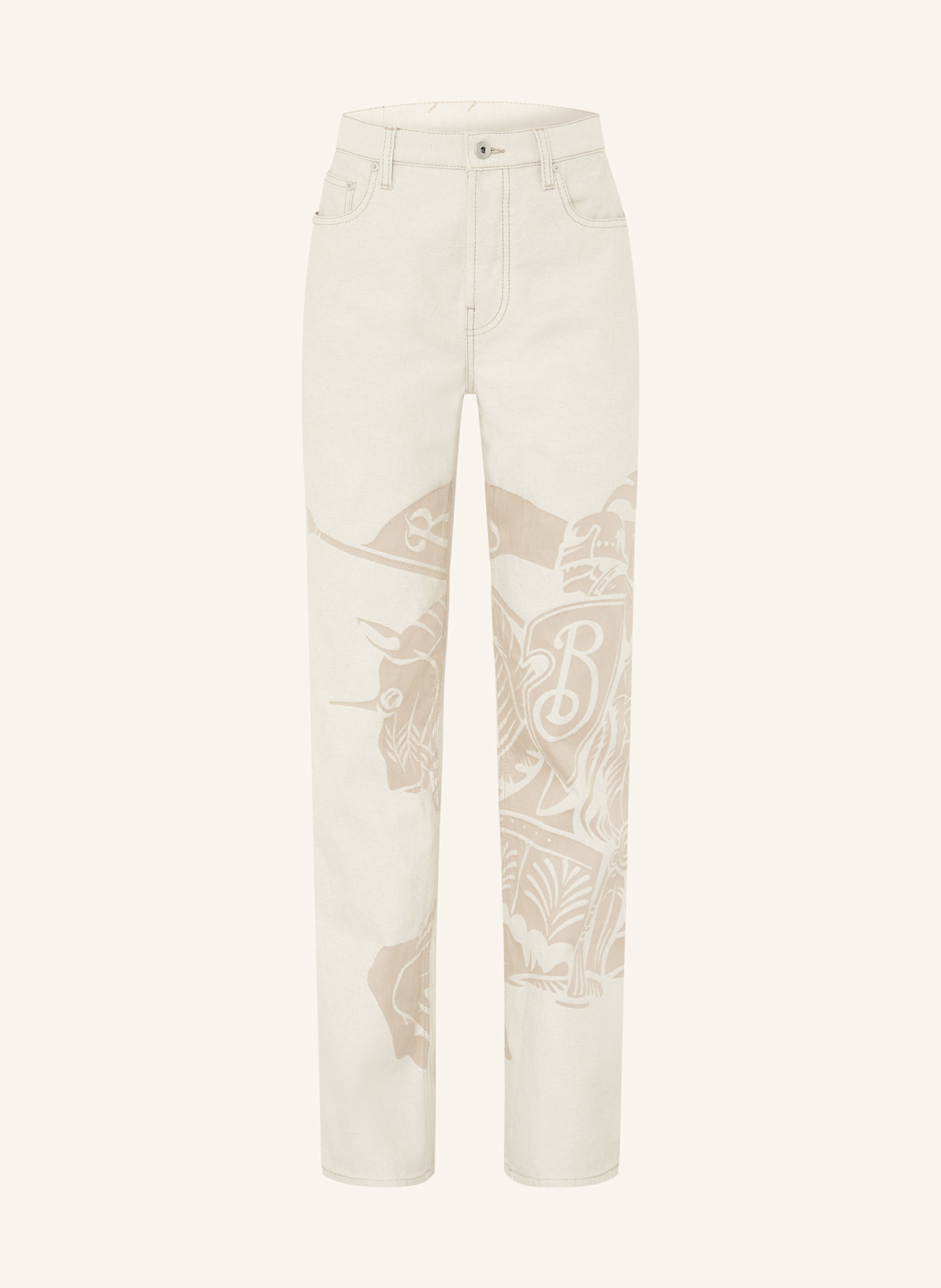BURBERRY Straight jeans: C2524 RUBBLE