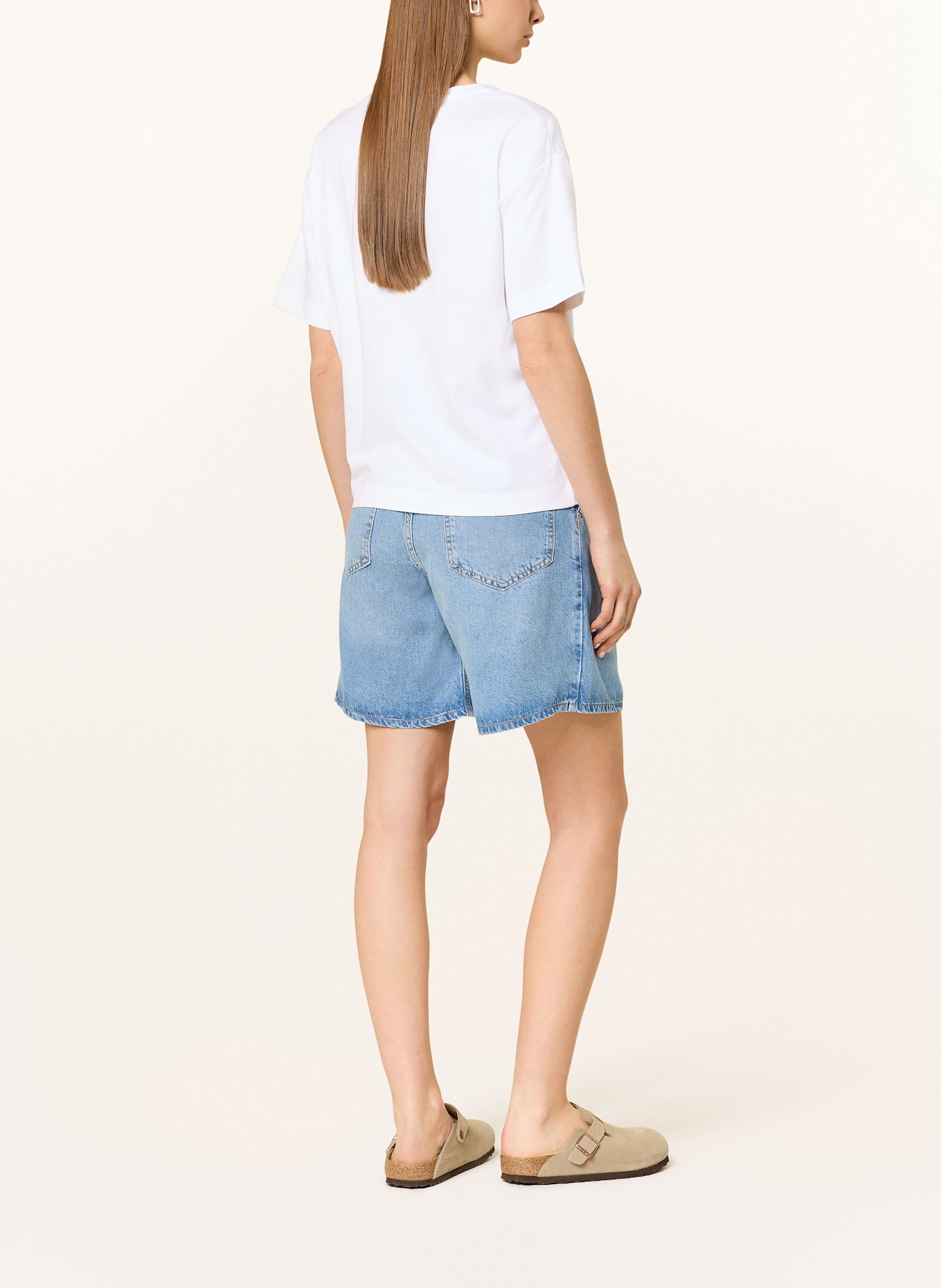 monari T-Shirt: WEISS/ HELLBLAU/ SILBER