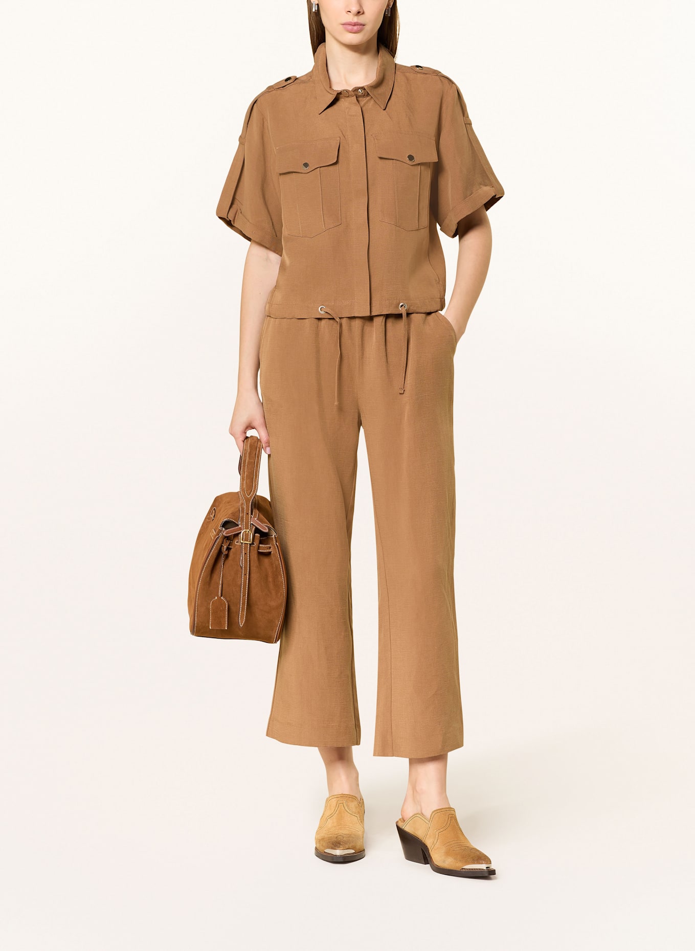 monari Hemdbluse: BRAUN