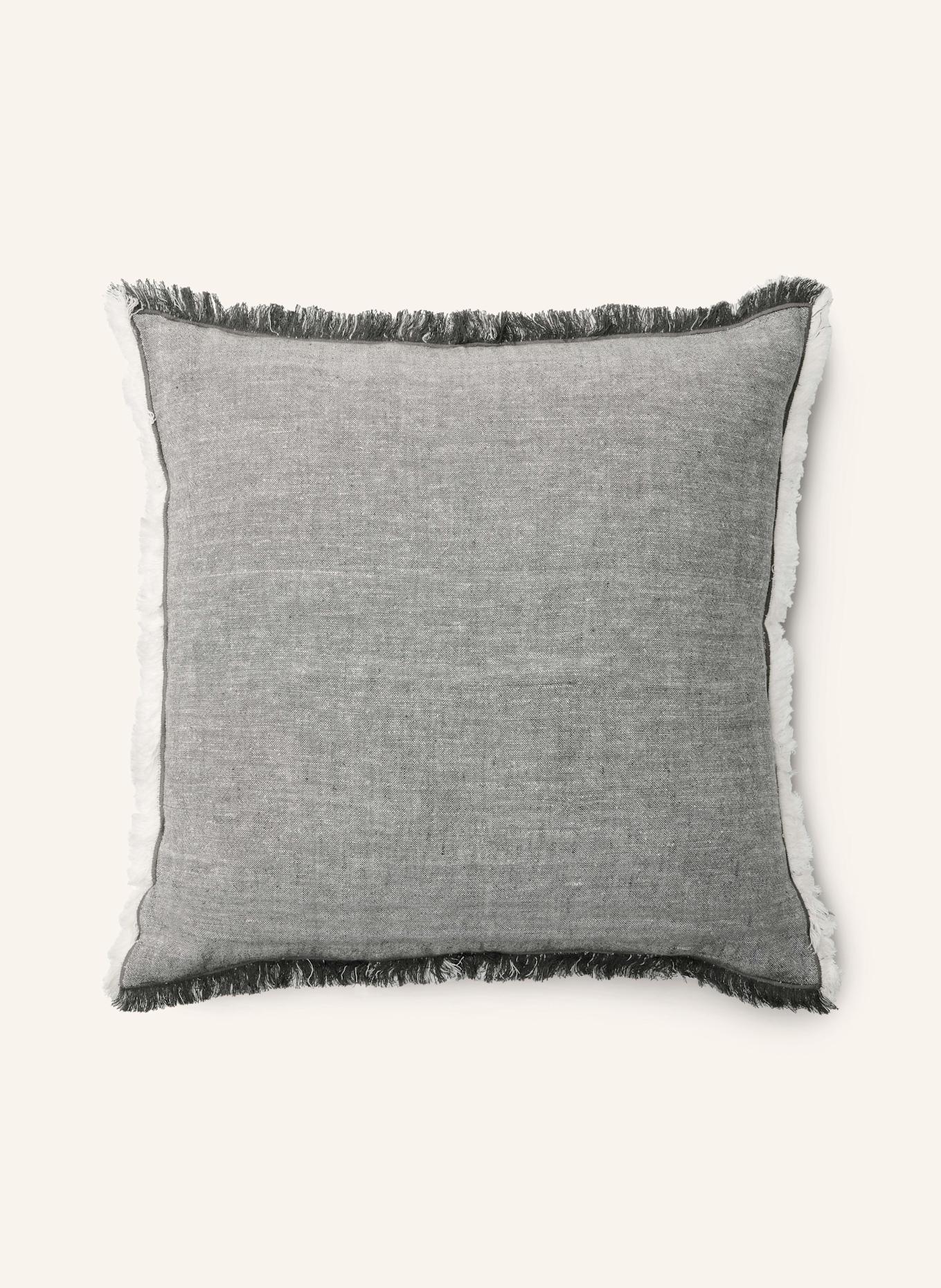 Marc O'Polo Dekoracyjna poduszka: CZIEMNOSZARY / KREMOWY