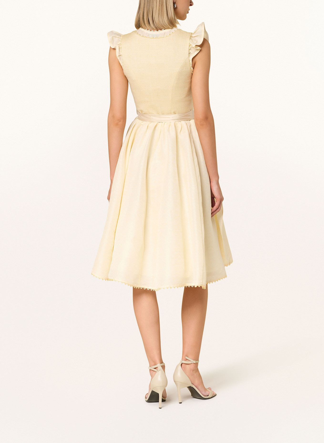 KINGA MATHE Dirndl PERUGIA: HELLGELB