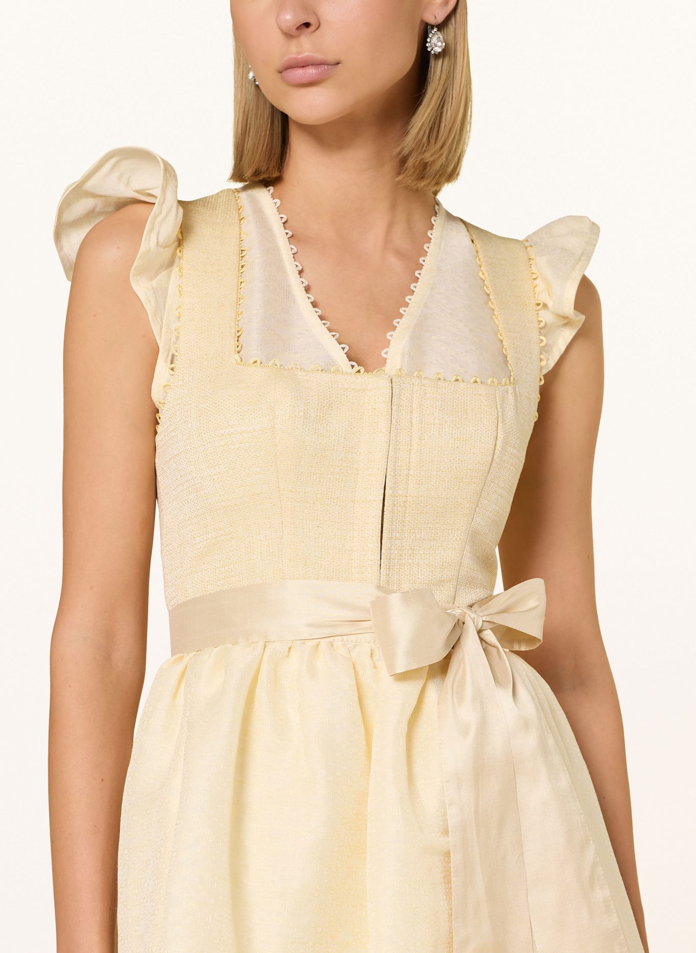 KINGA MATHE Dirndl PERUGIA: HELLGELB