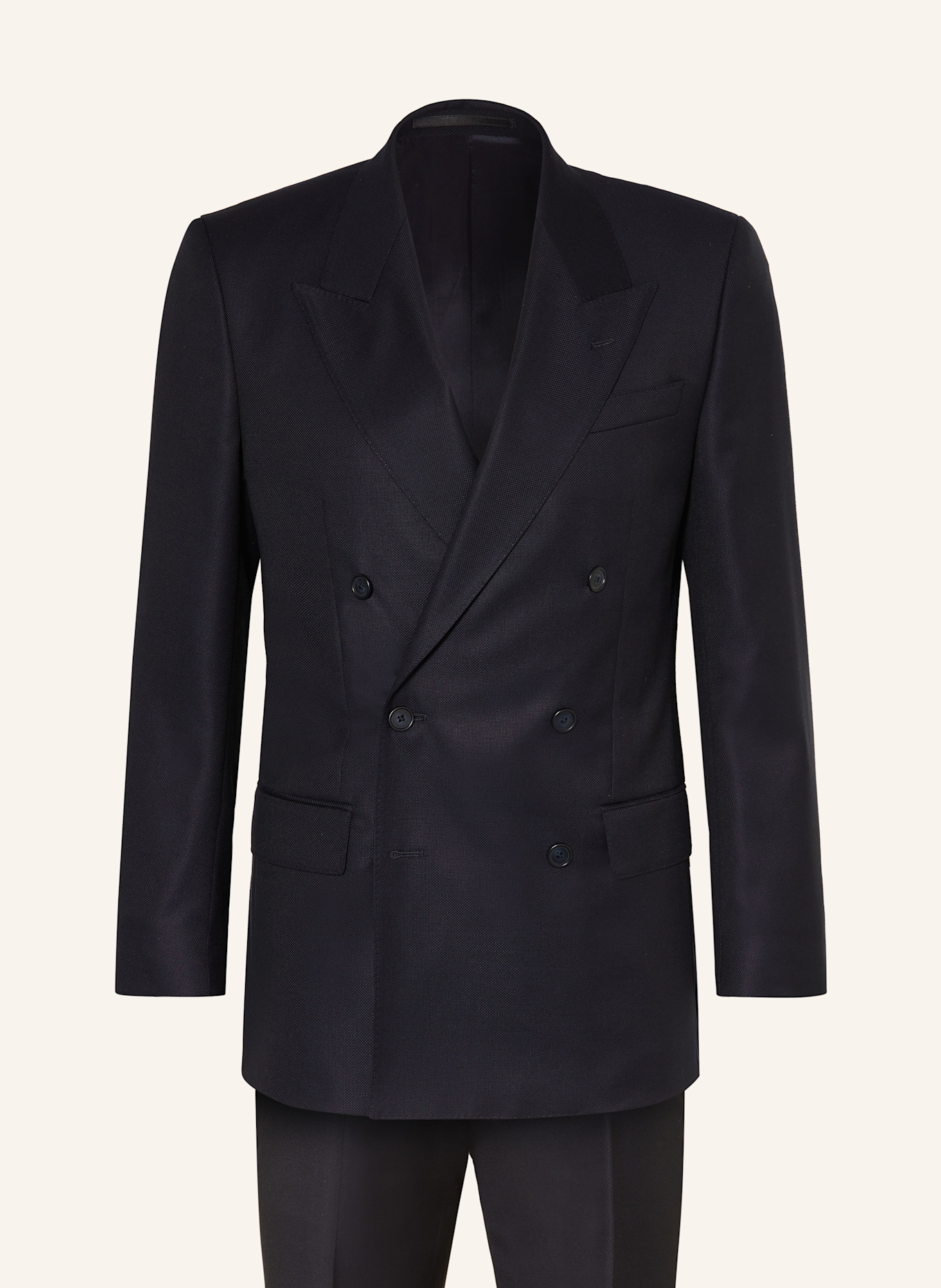 BOSS Anzug Extra Slim Fit: DUNKELBLAU