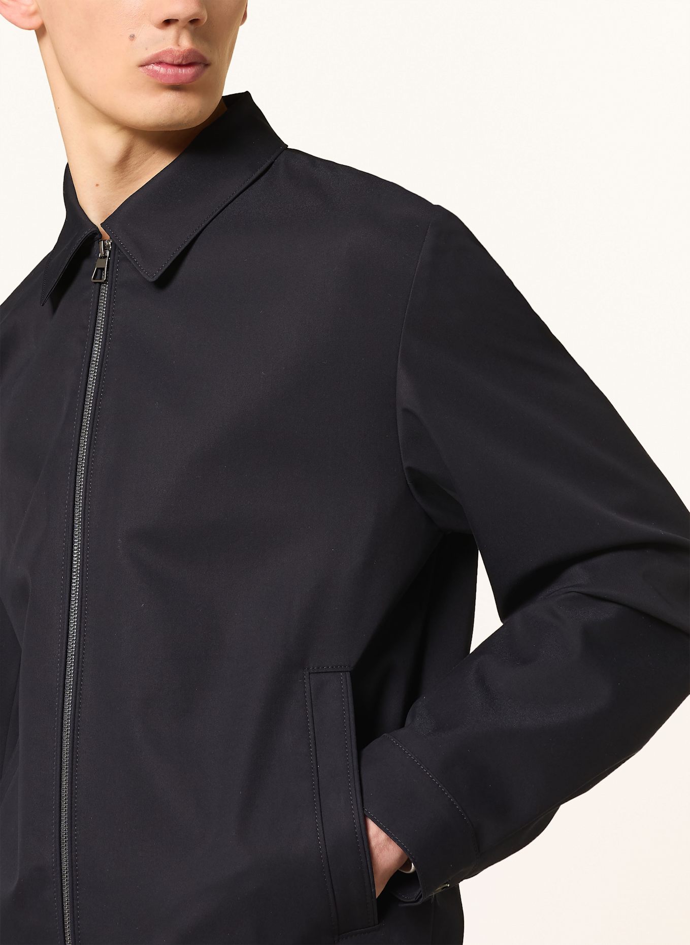 BOSS Overjacket COMANO: DUNKELBLAU