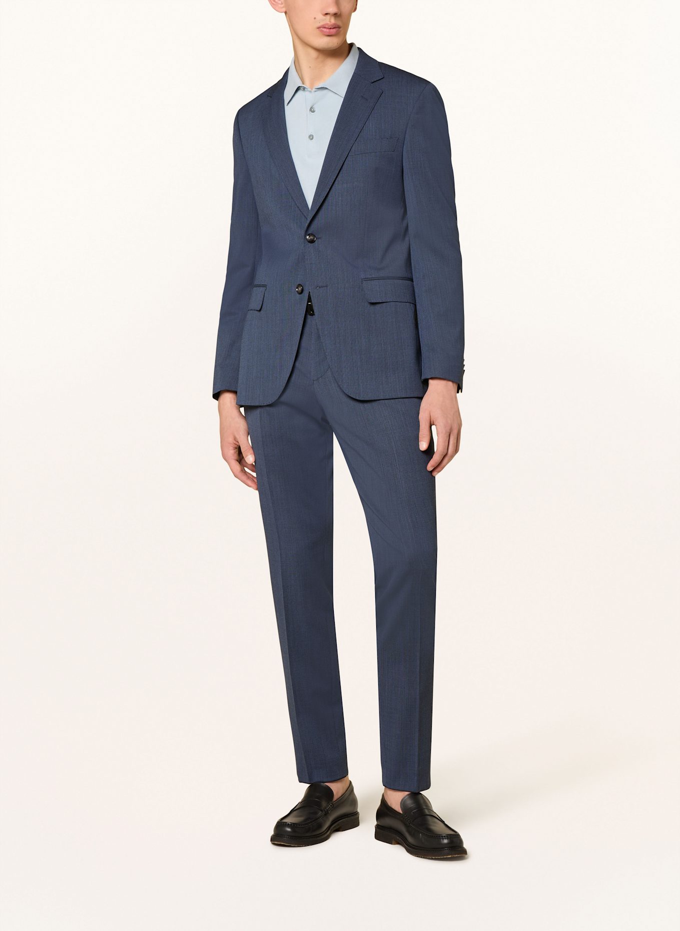 BOSS Anzughose GENIUS Slim Fit: 404 DARK BLUE