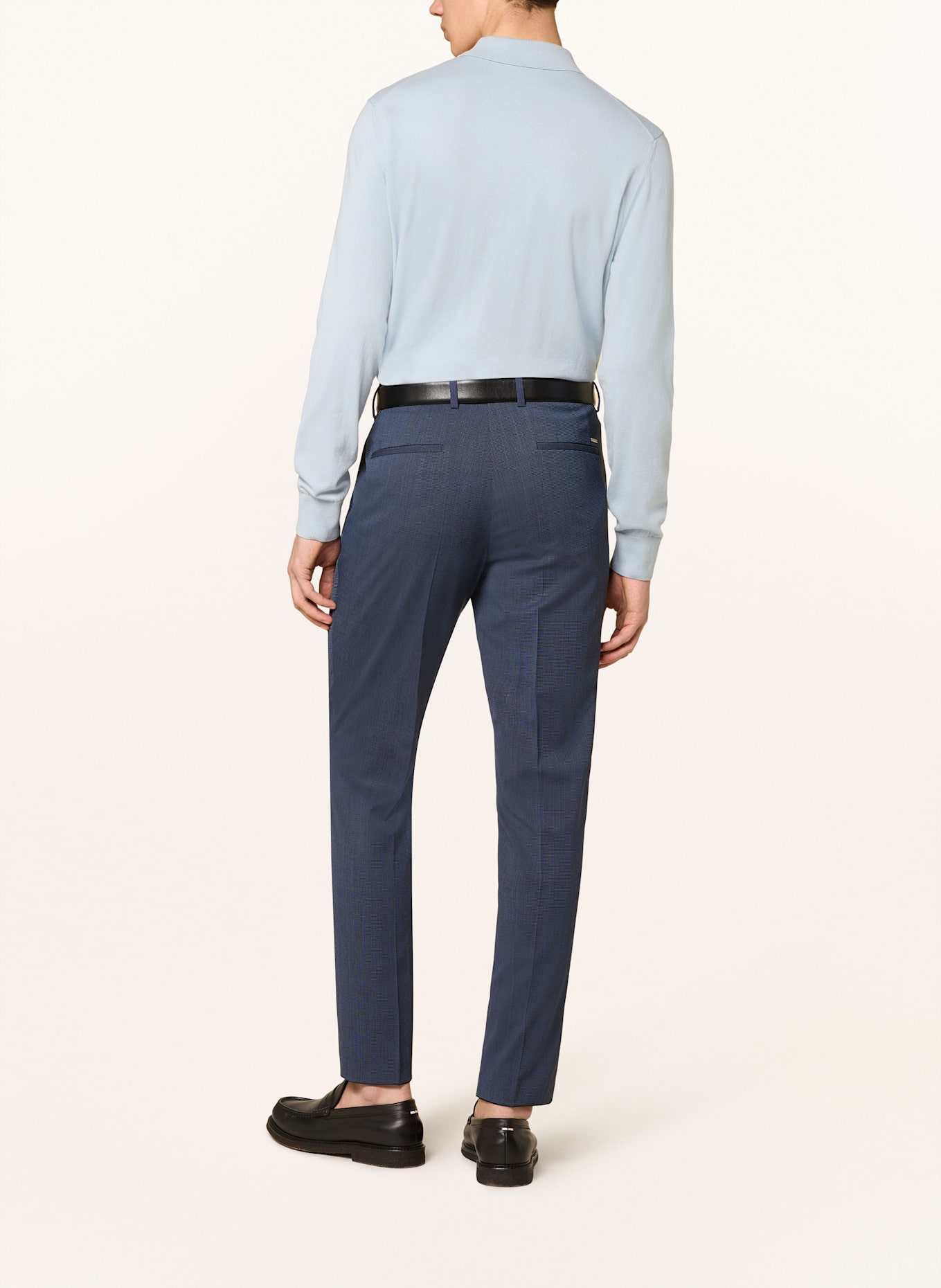 BOSS Anzughose GENIUS Slim Fit: 404 DARK BLUE
