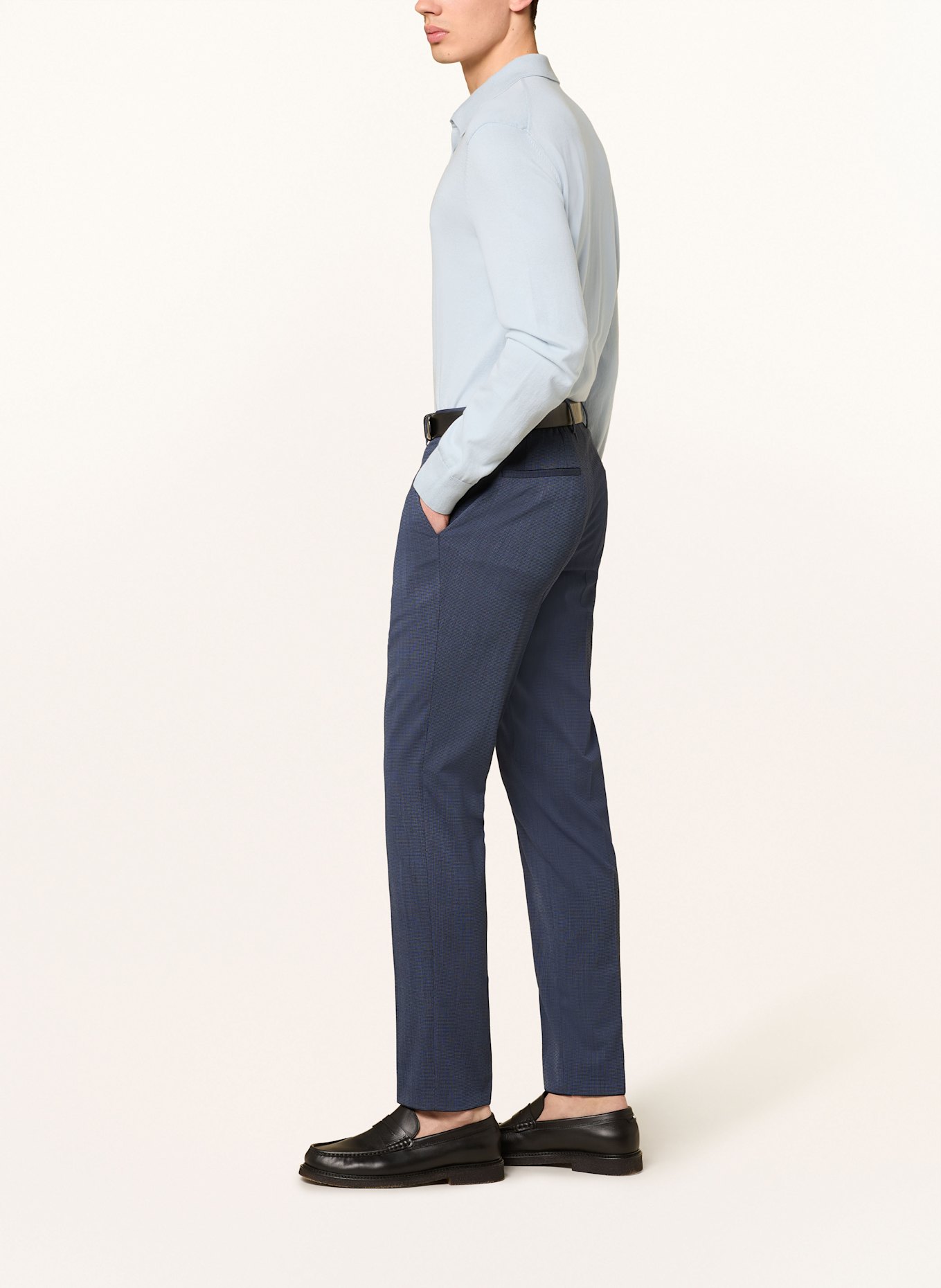 BOSS Anzughose GENIUS Slim Fit: 404 DARK BLUE