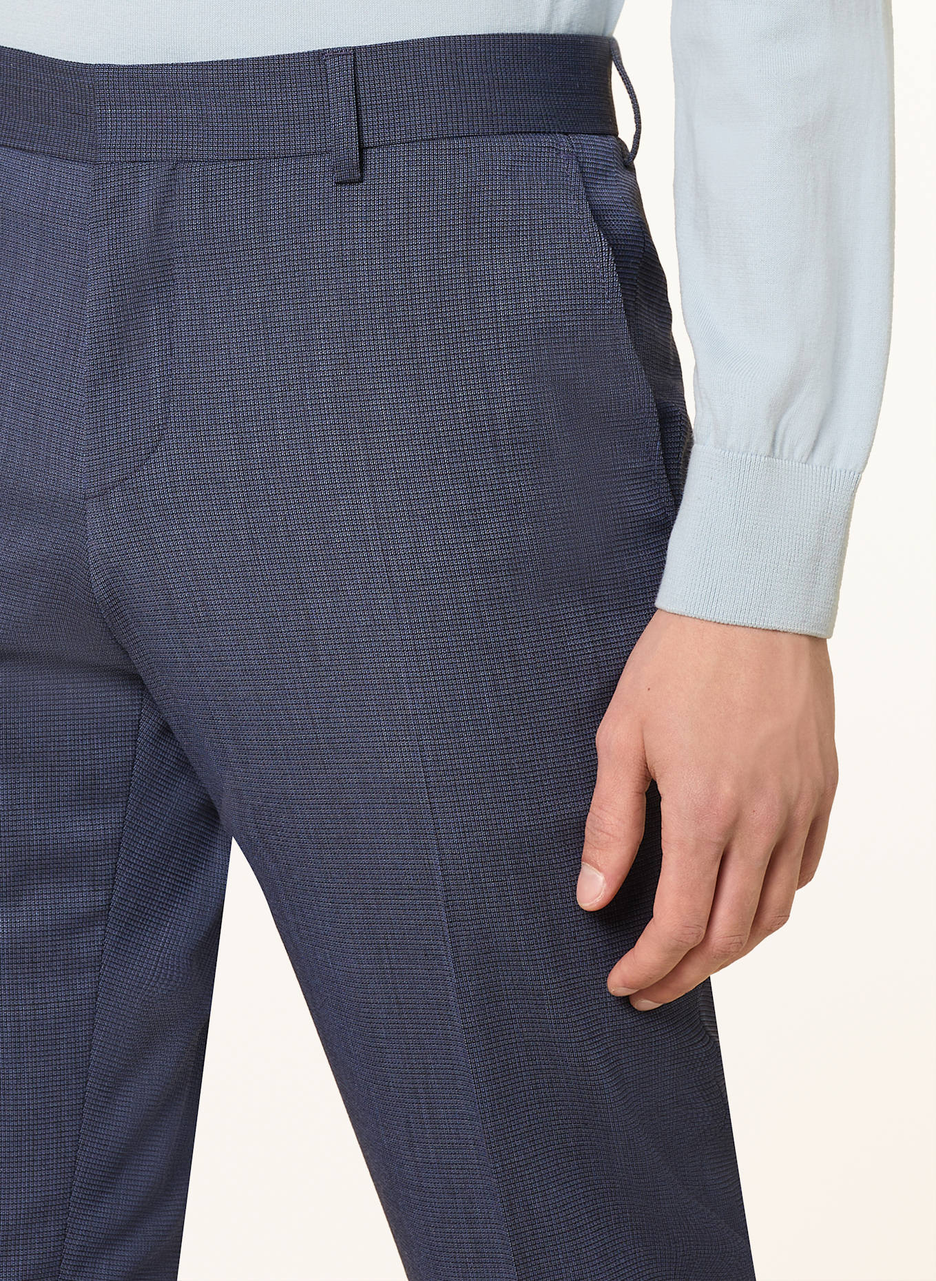 BOSS Anzughose GENIUS Slim Fit: 404 DARK BLUE