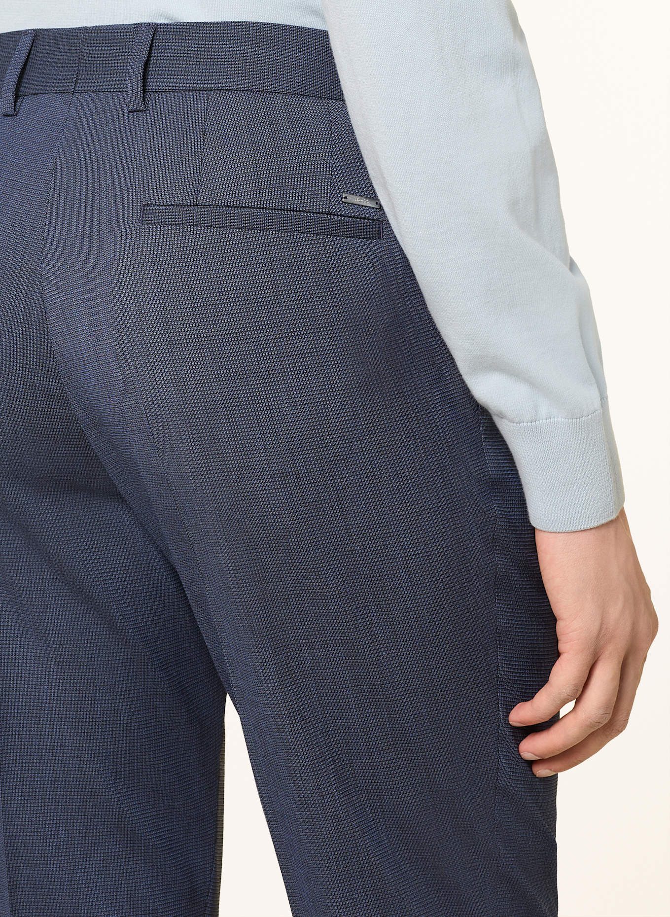 BOSS Anzughose GENIUS Slim Fit: 404 DARK BLUE