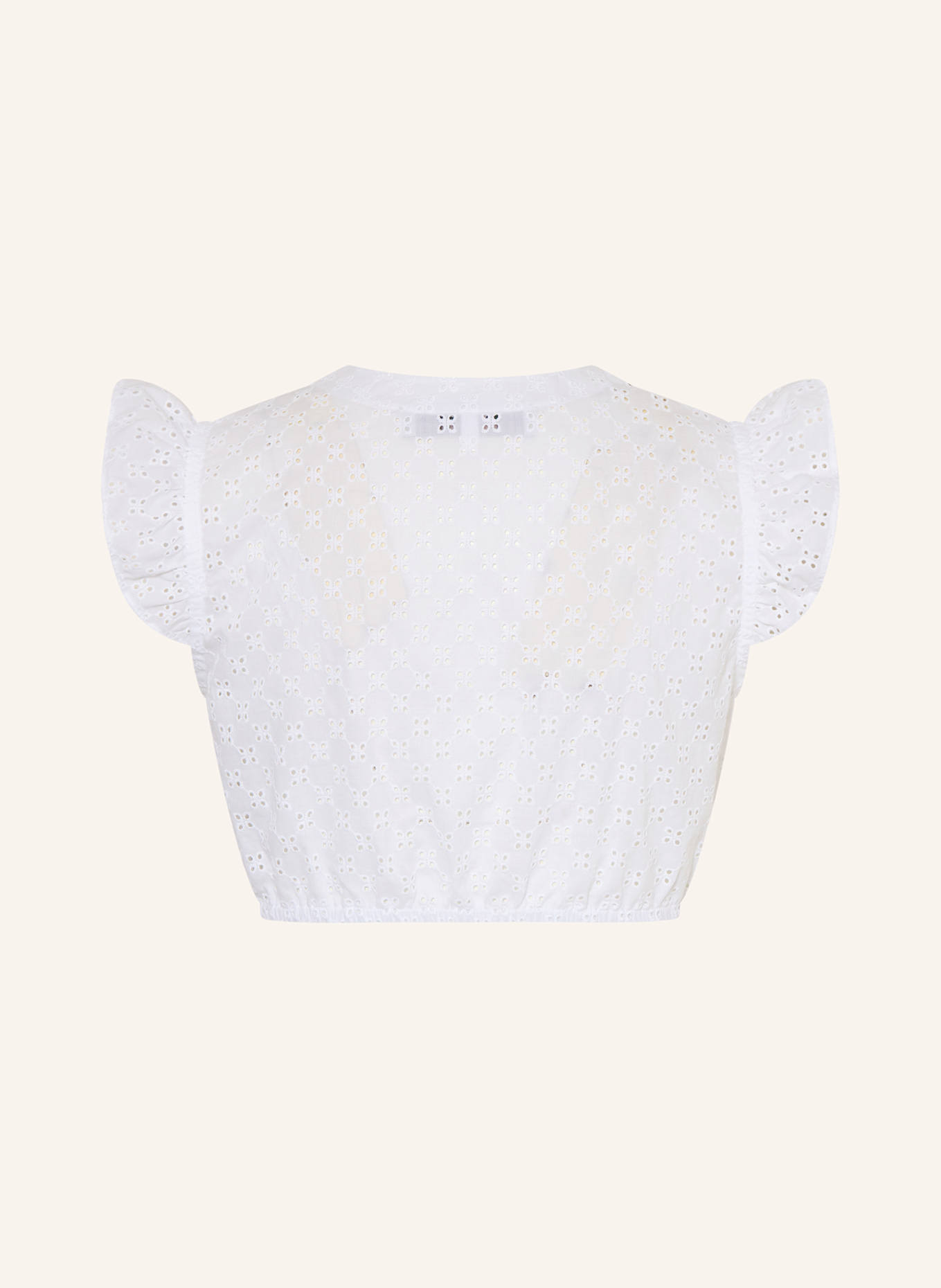 Johann & Johanna Dirndl blouse: WHITE