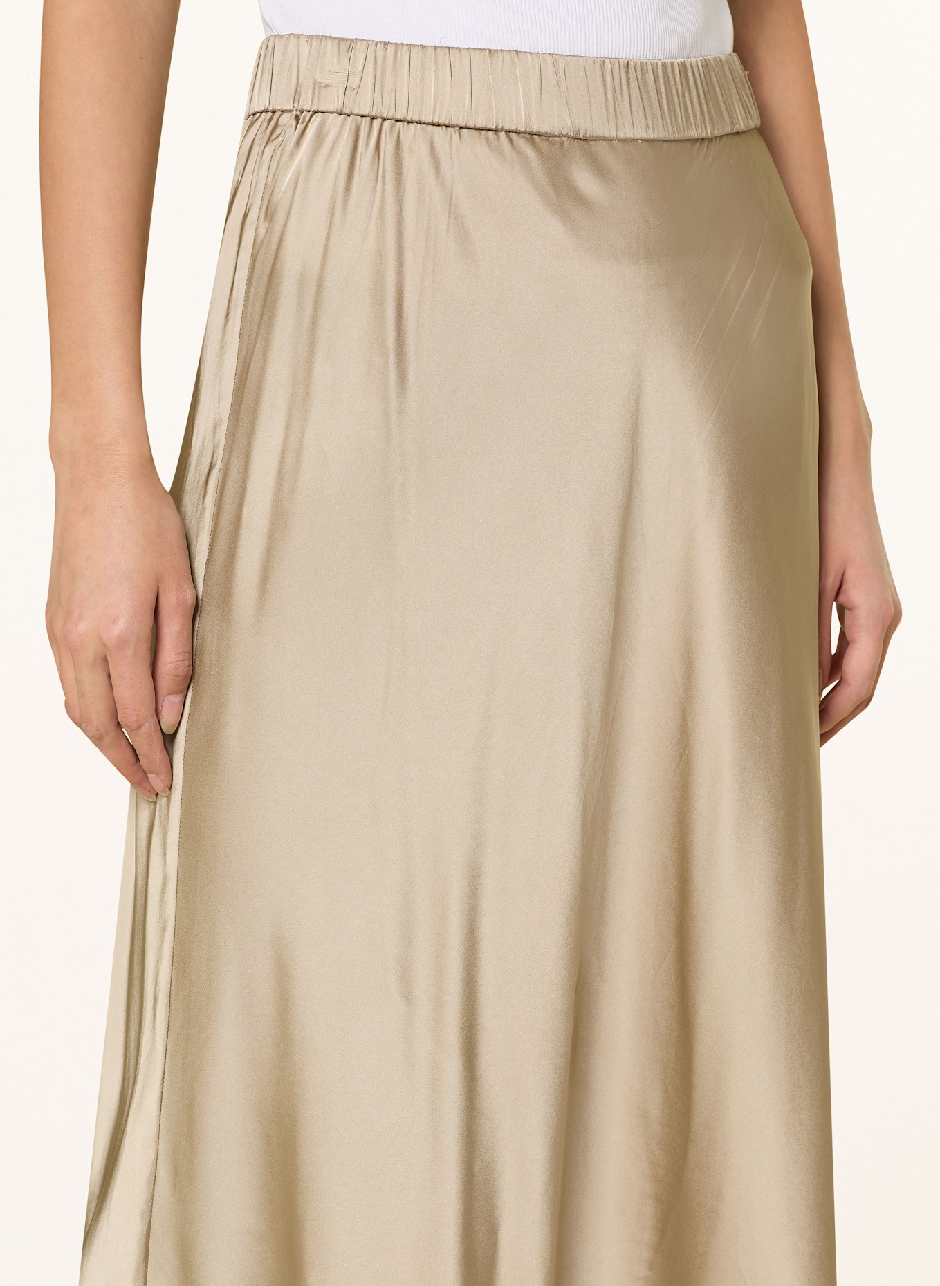 SAMSØE SAMSØE Satinrock SAMILEY: BEIGE