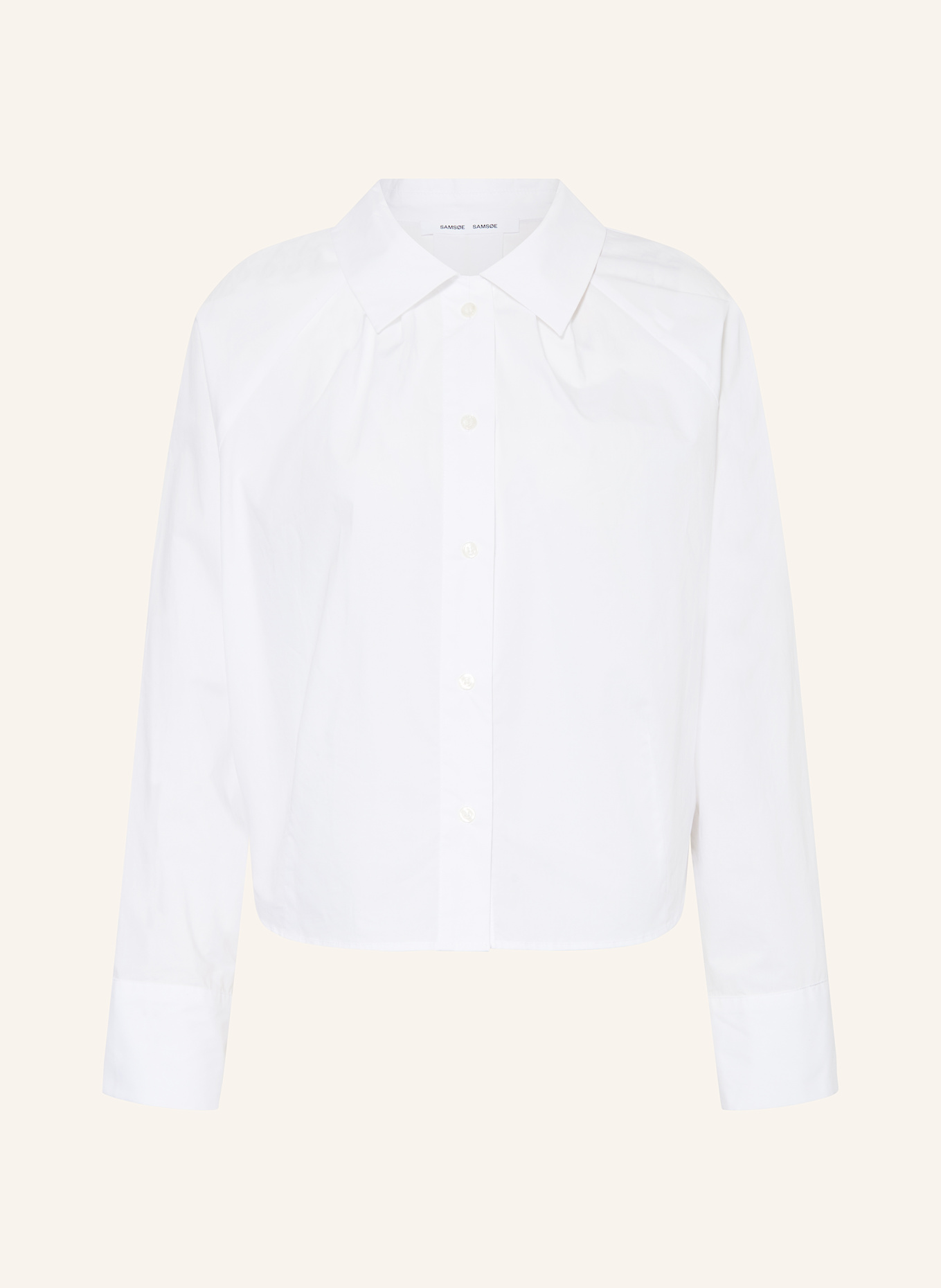 SAMSØE  SAMSØE Hemdbluse SAKYA: WEISS