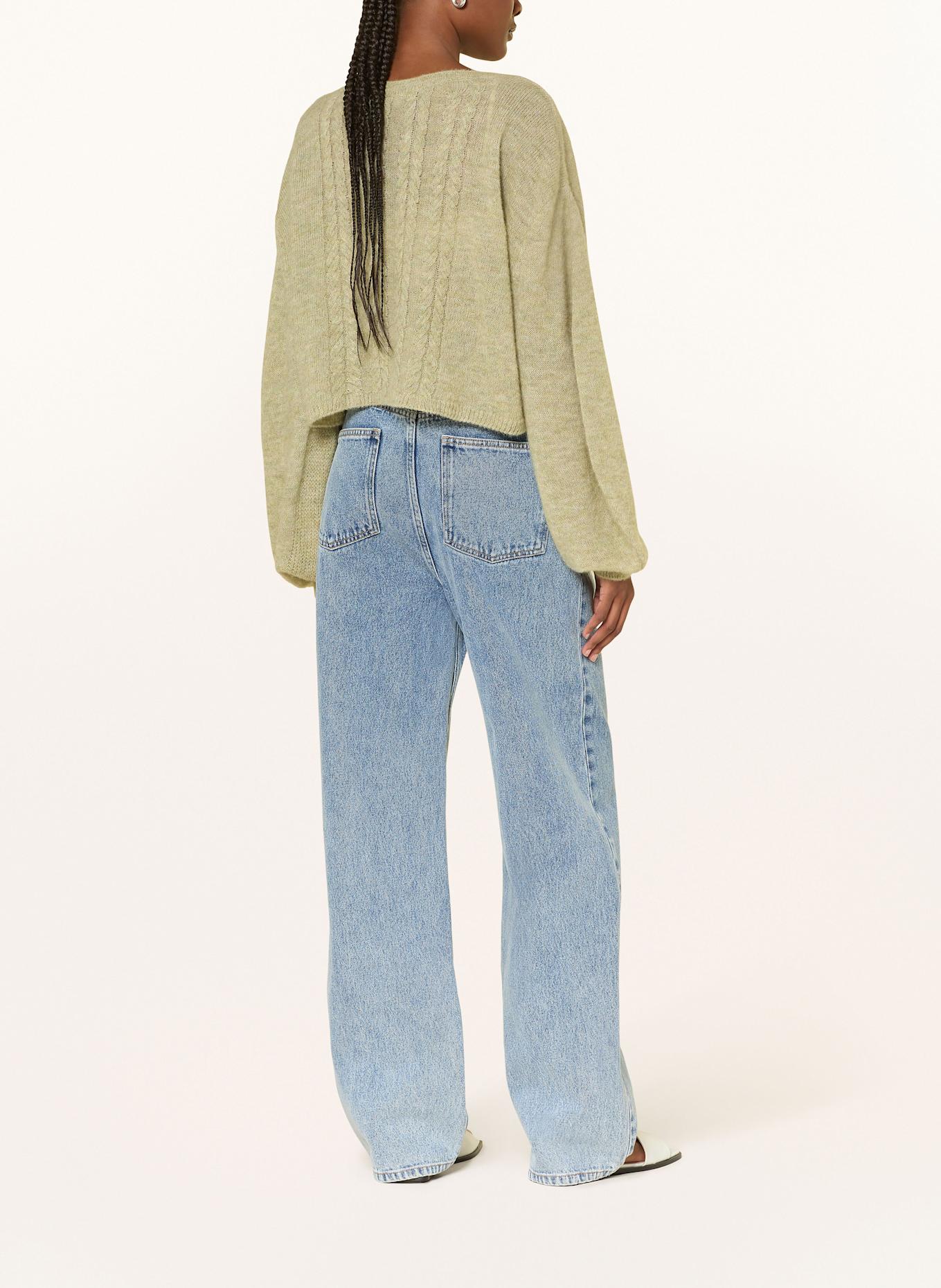 by Aylin Koenig Pullover ROMY mit Alpaka: HELLGRÜN