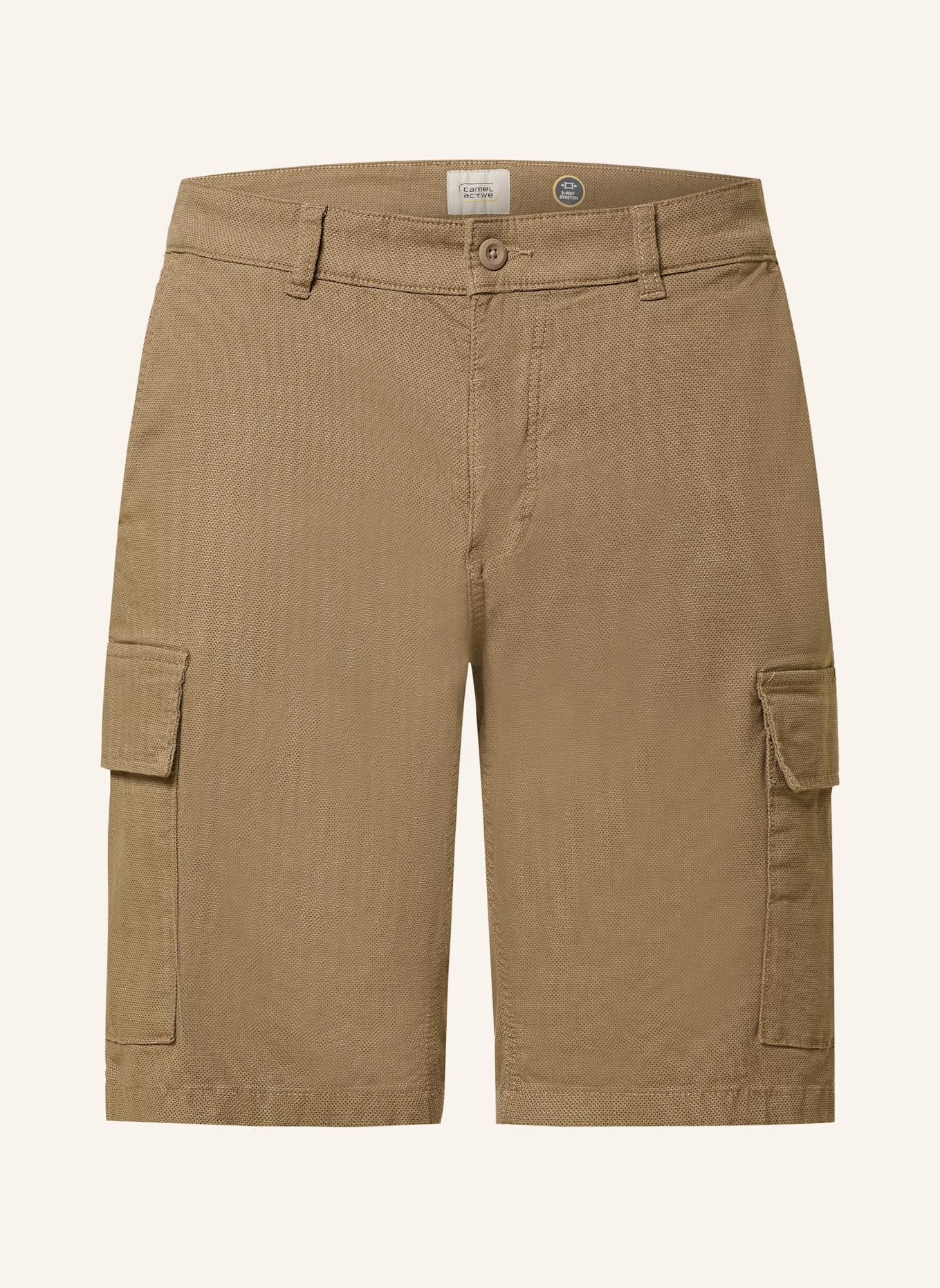 camel active Cargoshorts Regular Fit: DUNKELBRAUN
