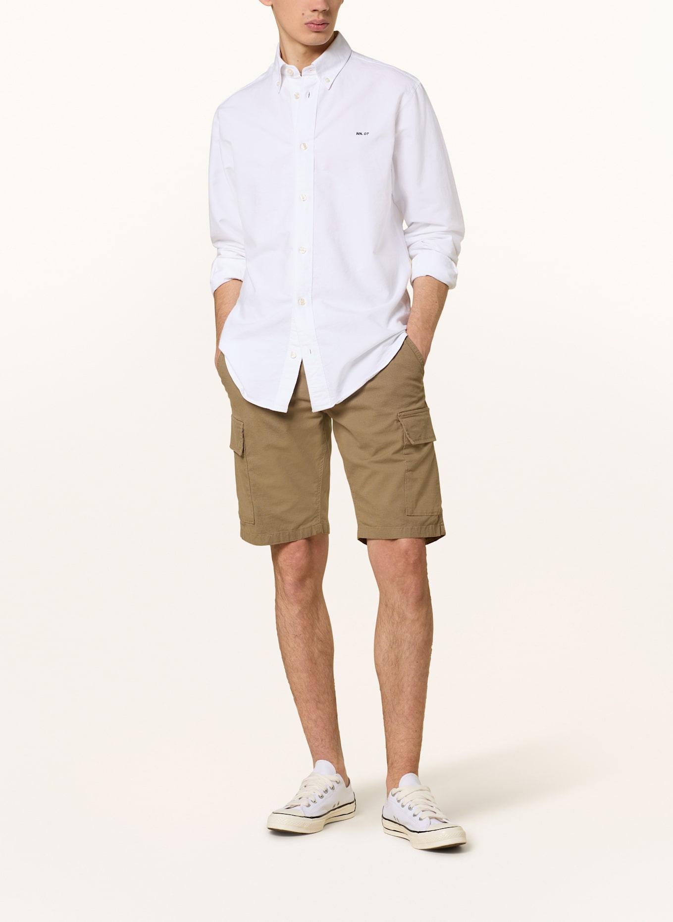 camel active Cargoshorts Regular Fit: DUNKELBRAUN