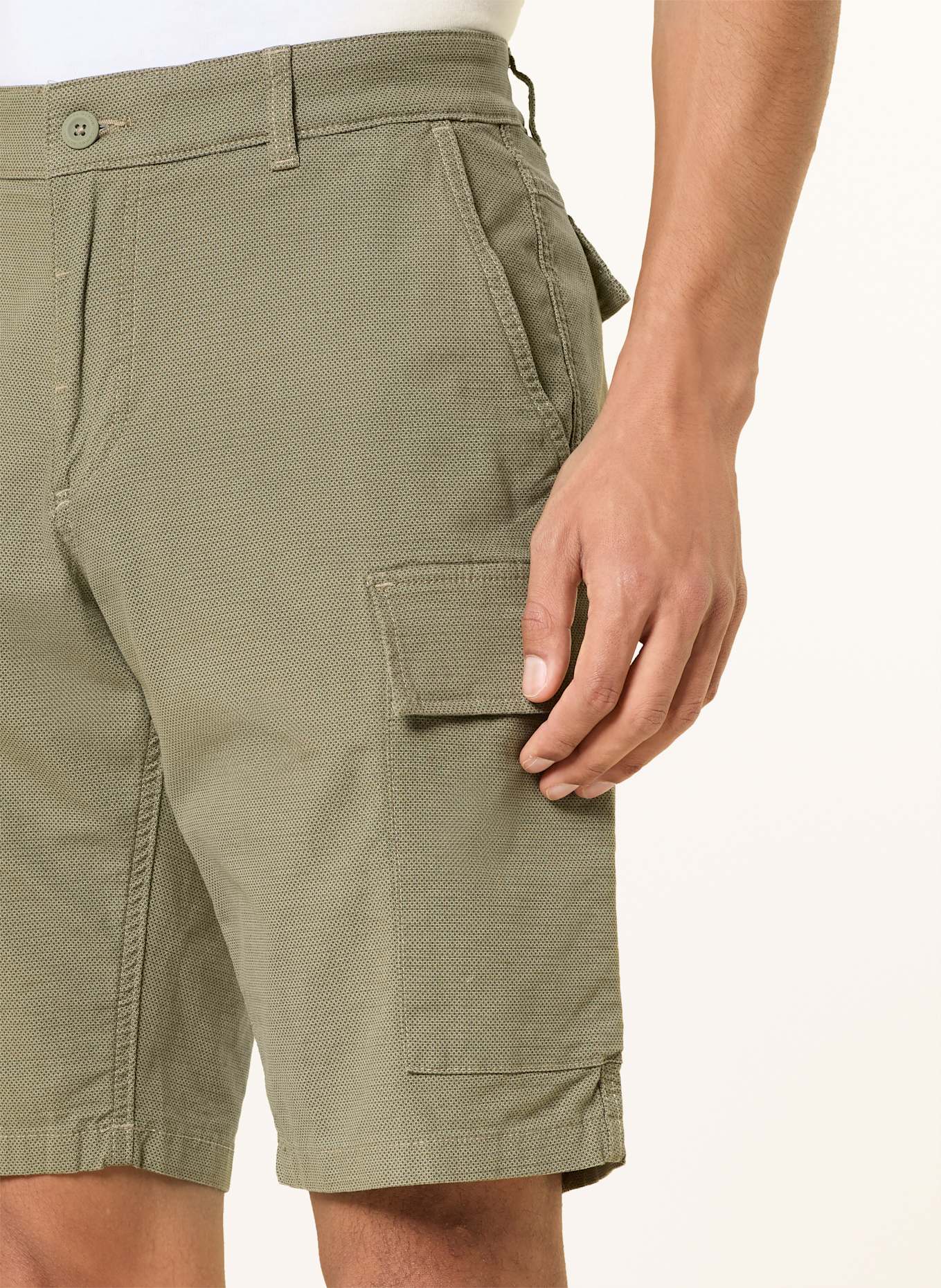 camel active Cargoshorts Regular Fit: OLIV