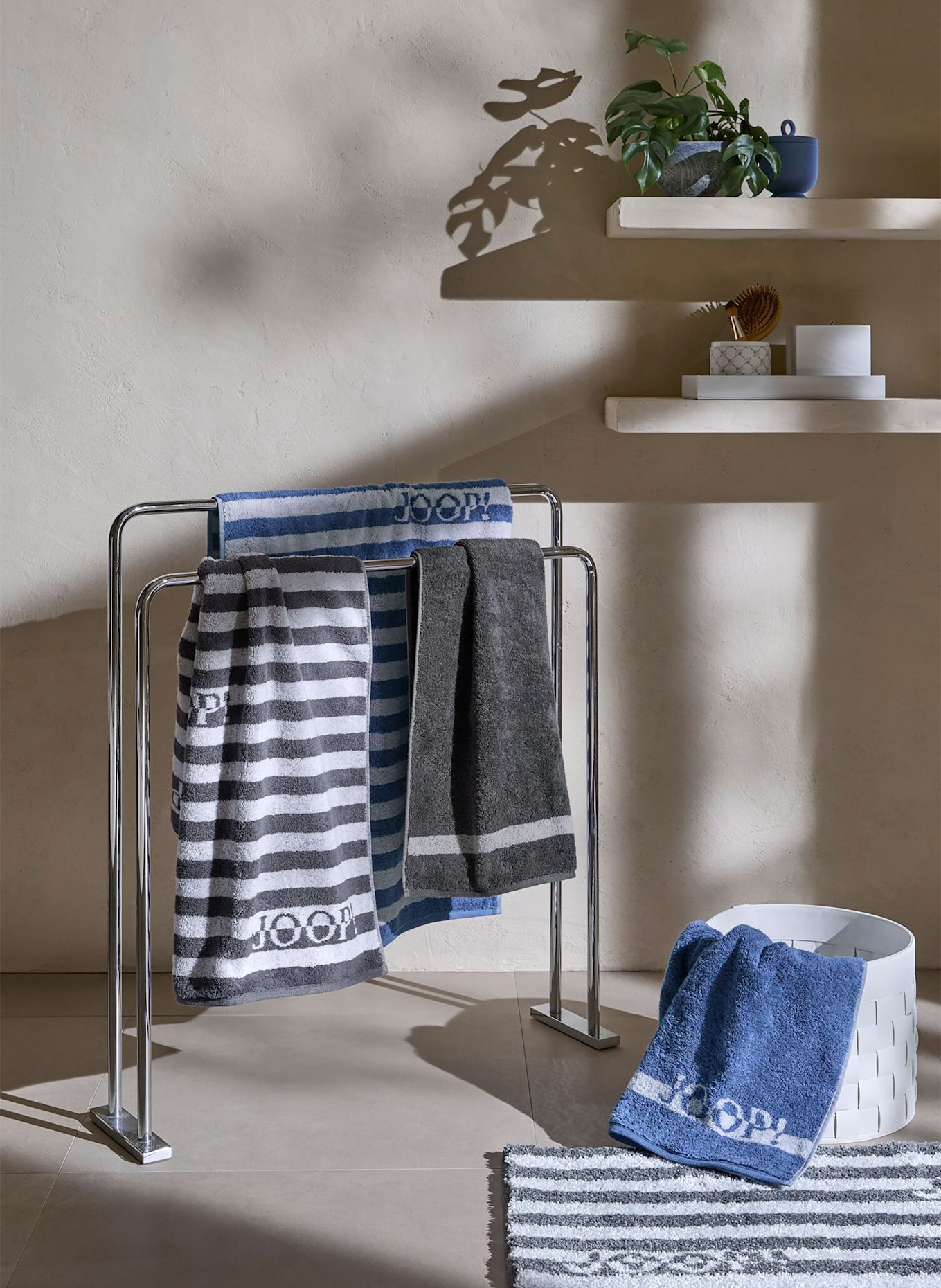 JOOP! Handtuch: DUNKELGRAU