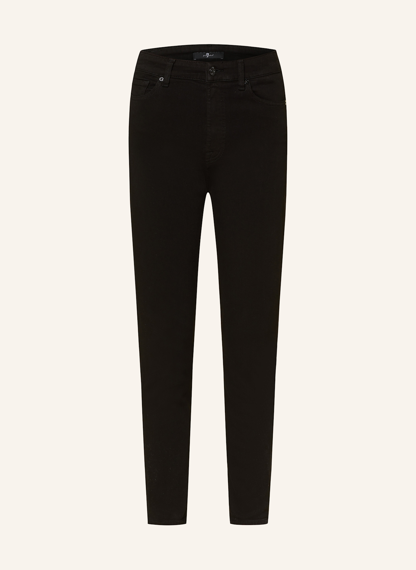 7 for all mankind Skinny Jeans AUBREY: SCHWARZ
