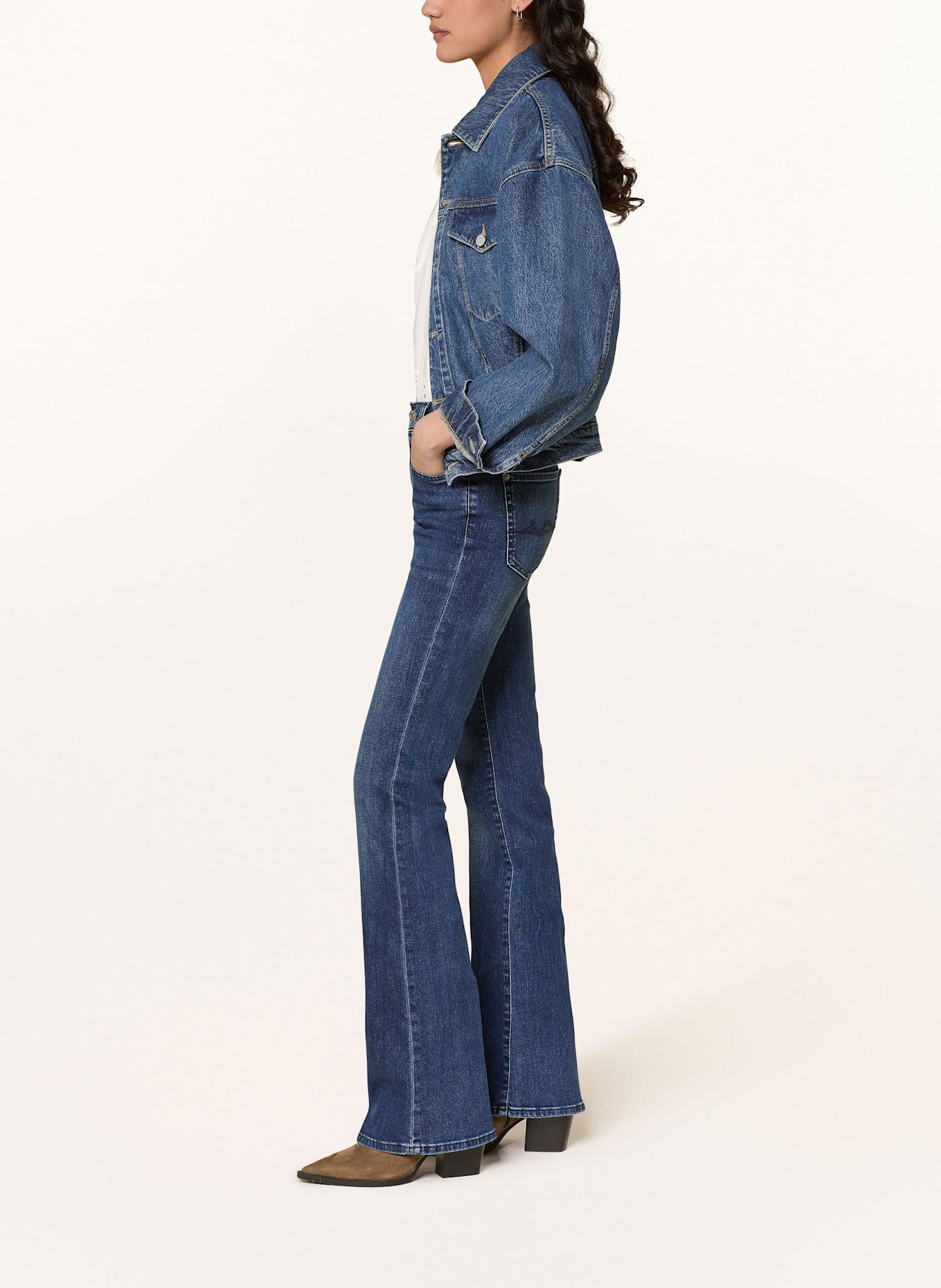 7 Chara Diamond Dress Short Jeans Lança Perfume Recorte Azul: SOO Wanderer