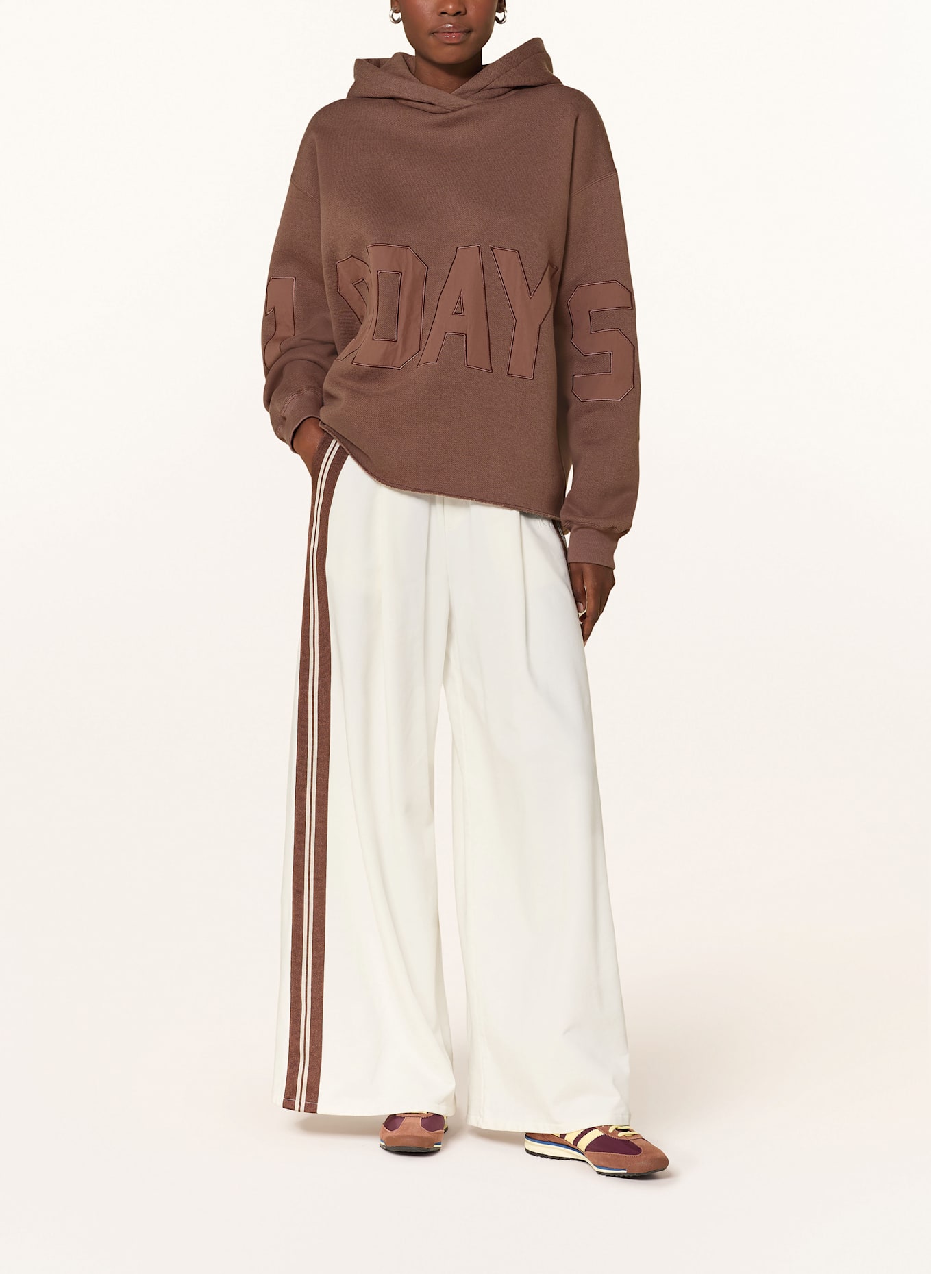 10DAYS sweat à capuche: MARRON