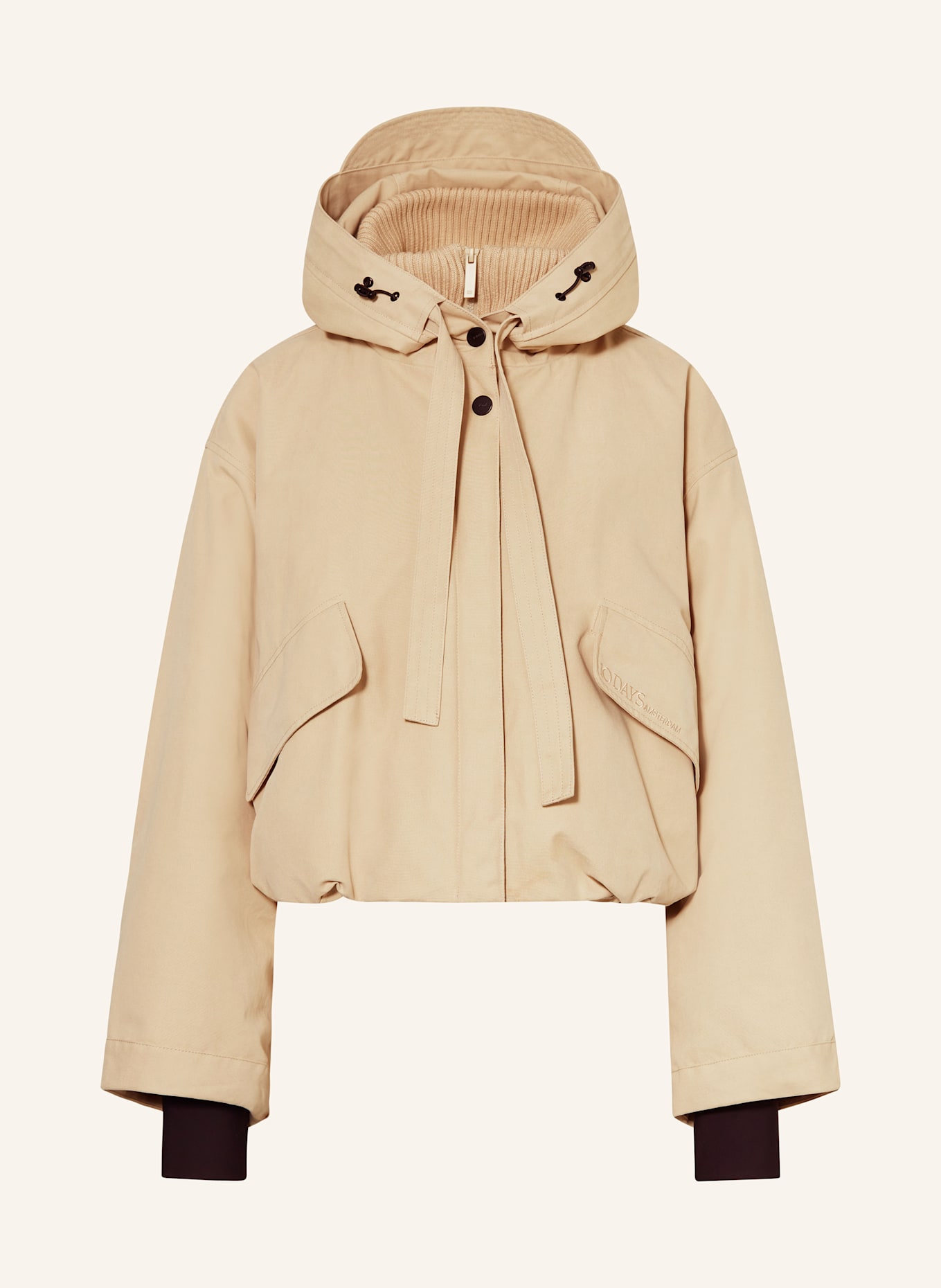 10DAYS Jacke mit Blende: 1320 pure sand