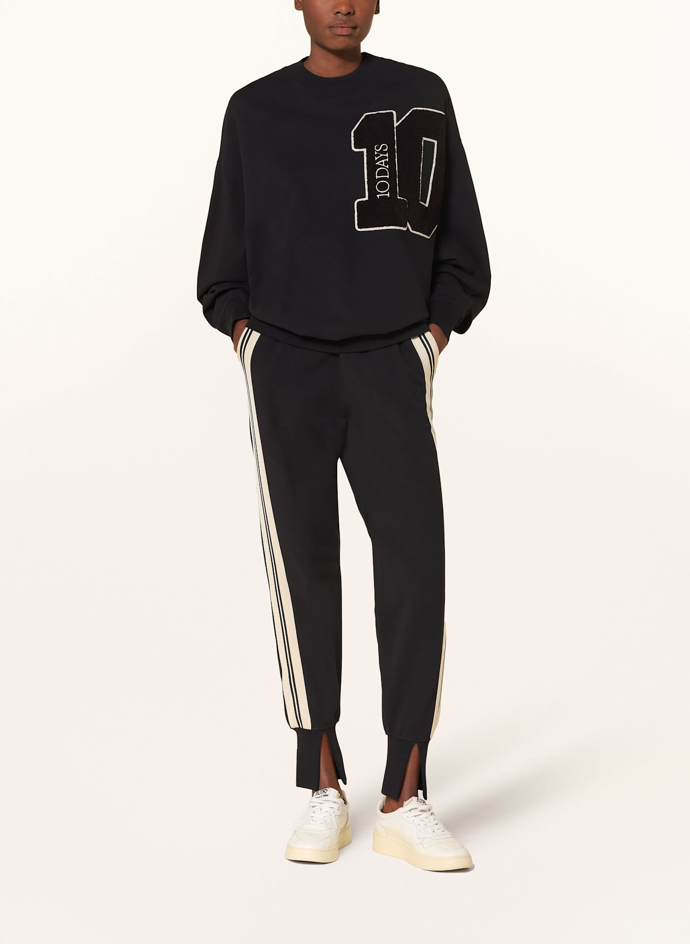 10DAYS Bluza nierozpinana: CZARNY