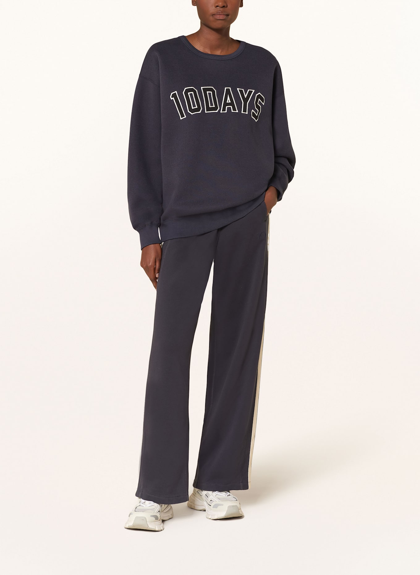 10DAYS Sweatshirt: DUNKELBLAU