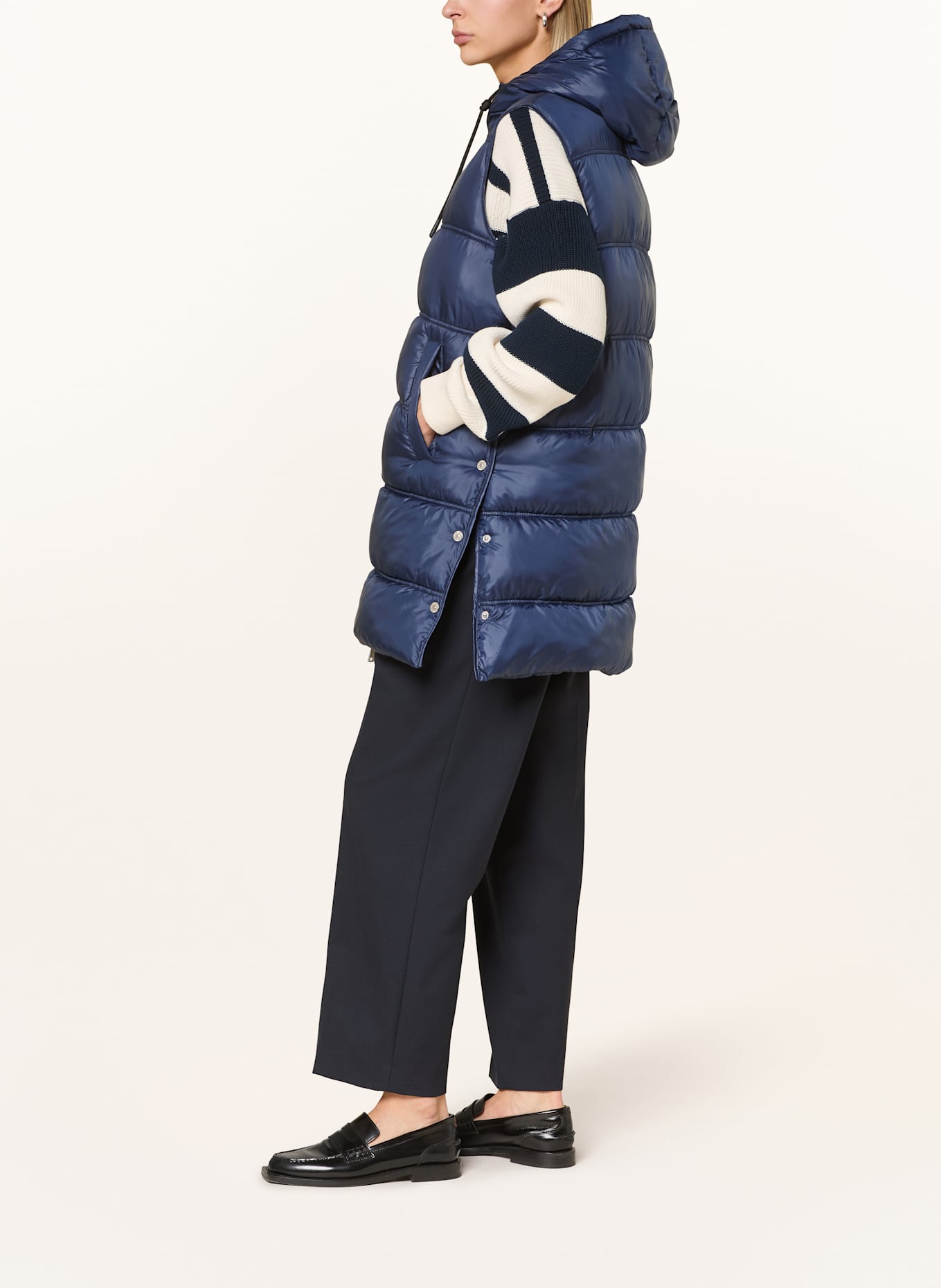 FUCHS SCHMITT Steppweste: DUNKELBLAU