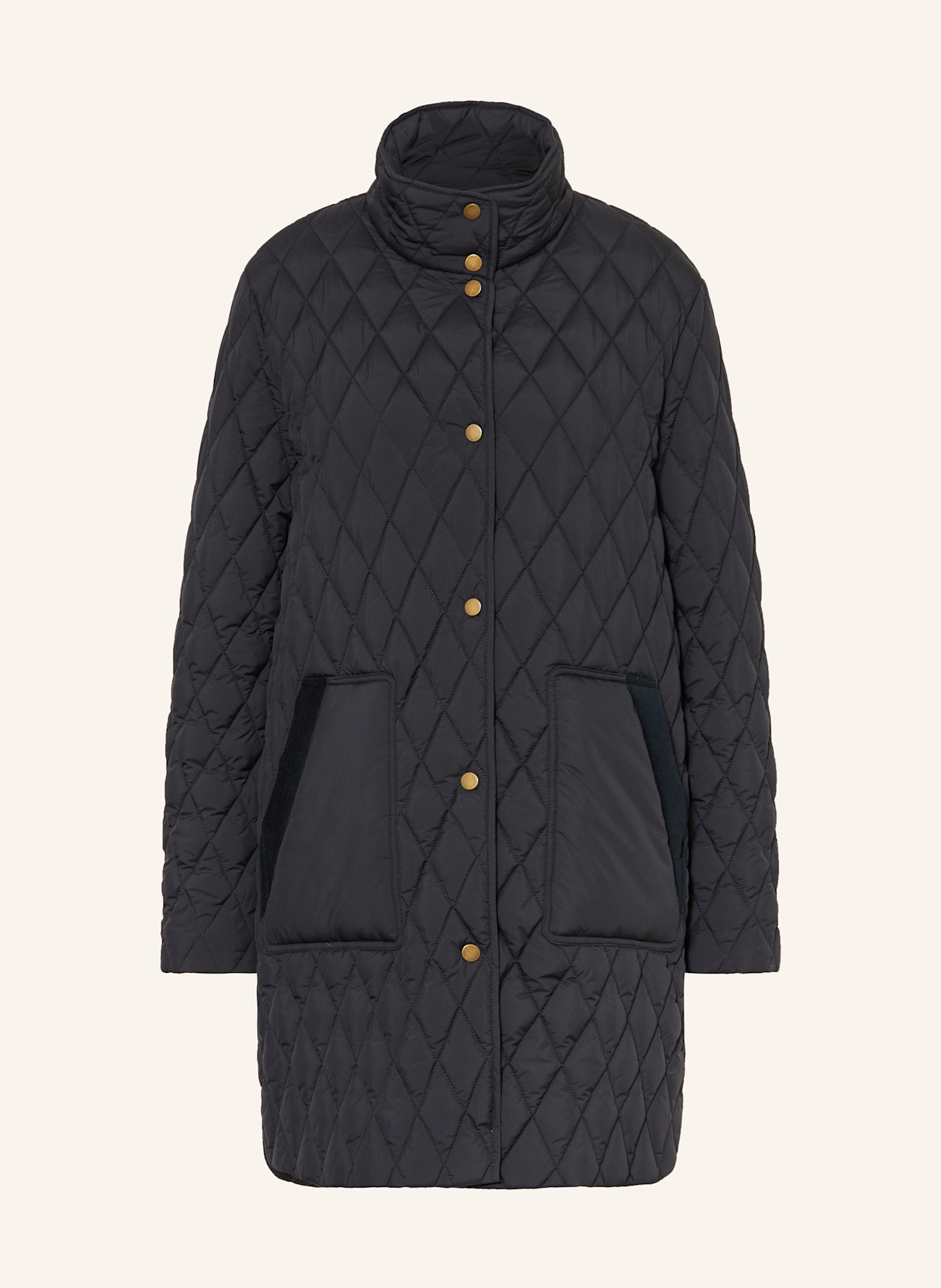FUCHS SCHMITT Quilted coat: DARK BLUE