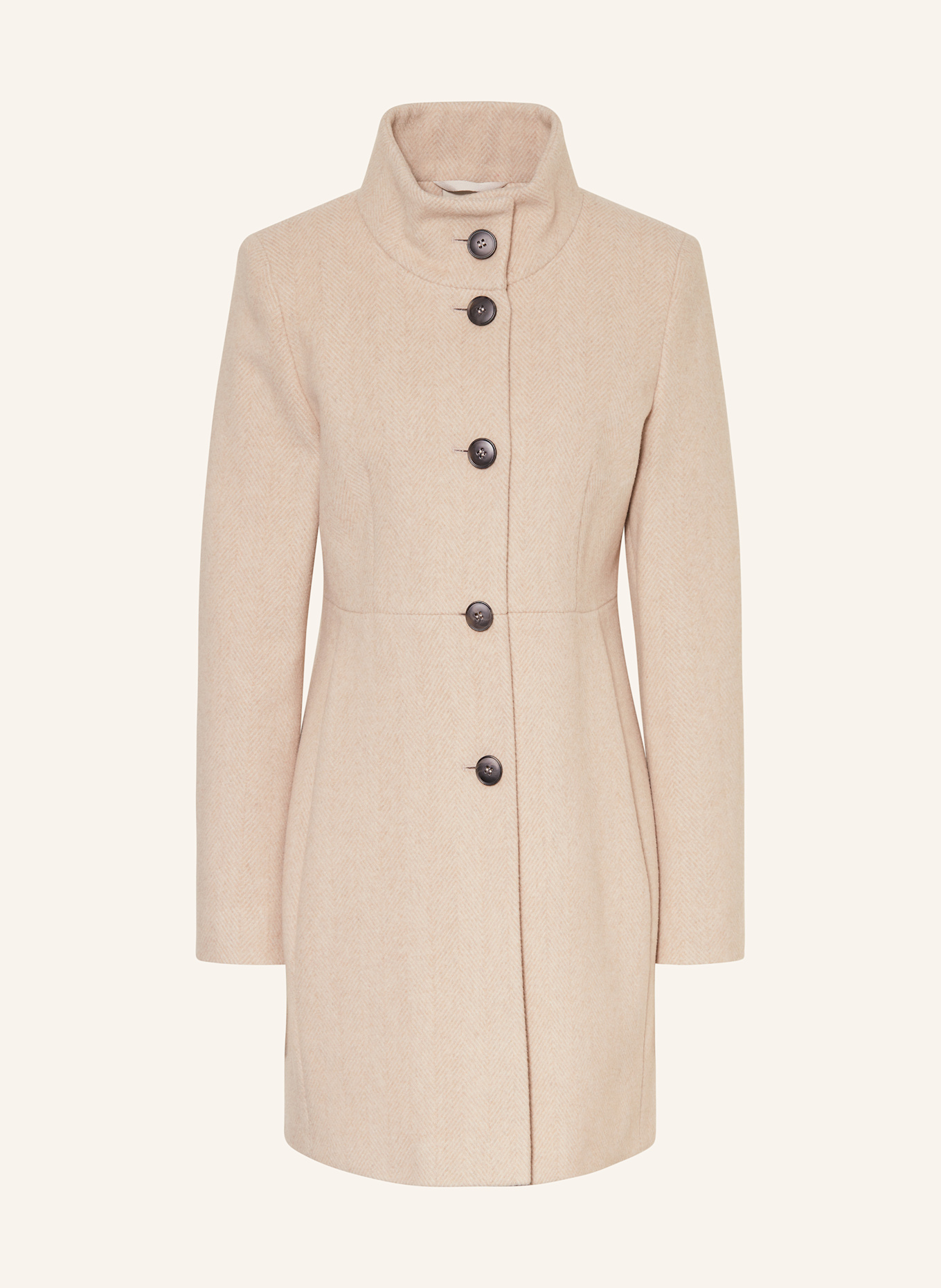 FUCHS SCHMITT Wollmantel: BEIGE