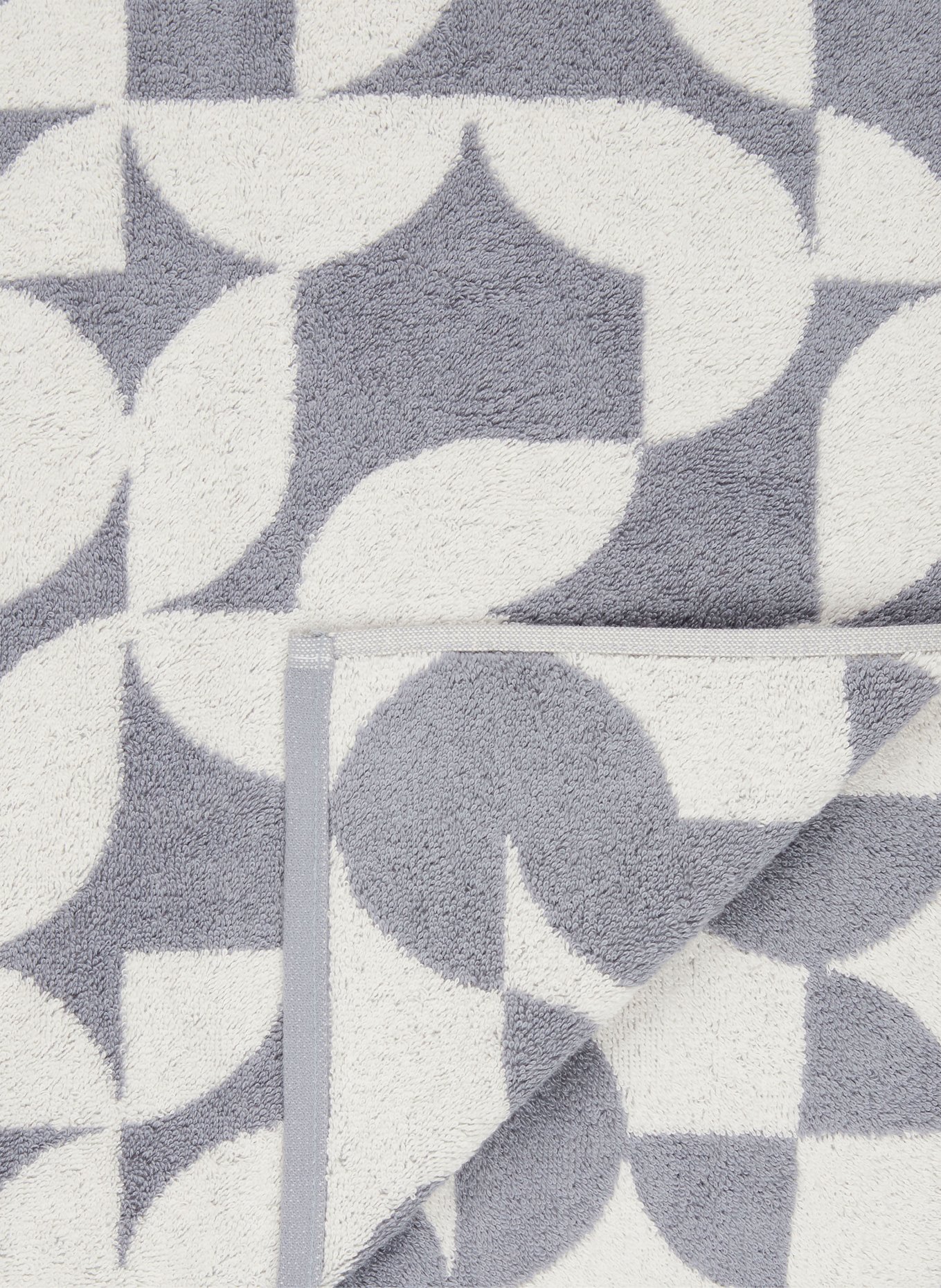 Cawö Handtuch STUDIO: GRAU / WEISS
