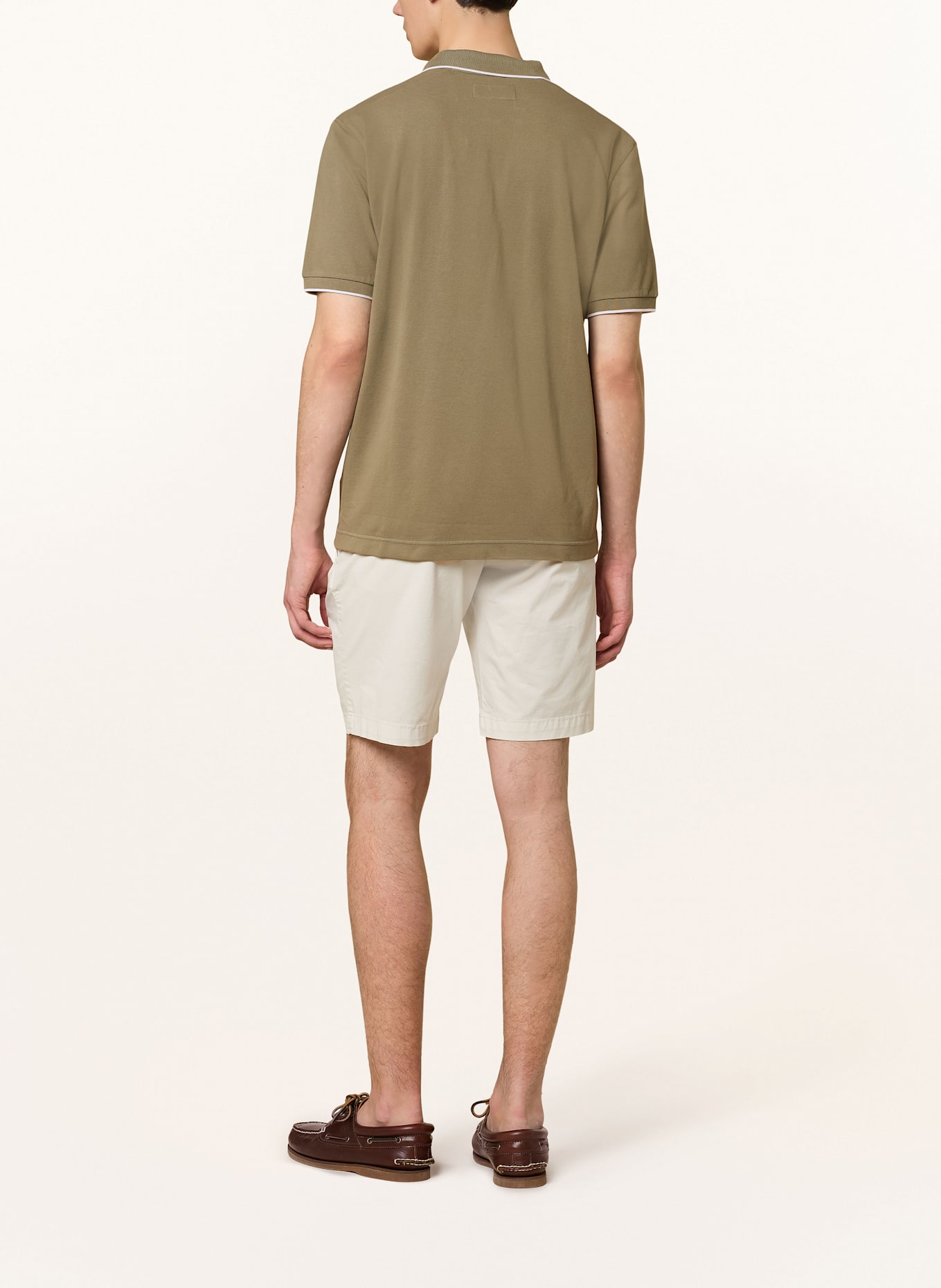 Marc O'Polo Piqué-Poloshirt Regular Fit: DUNKELGRÜN