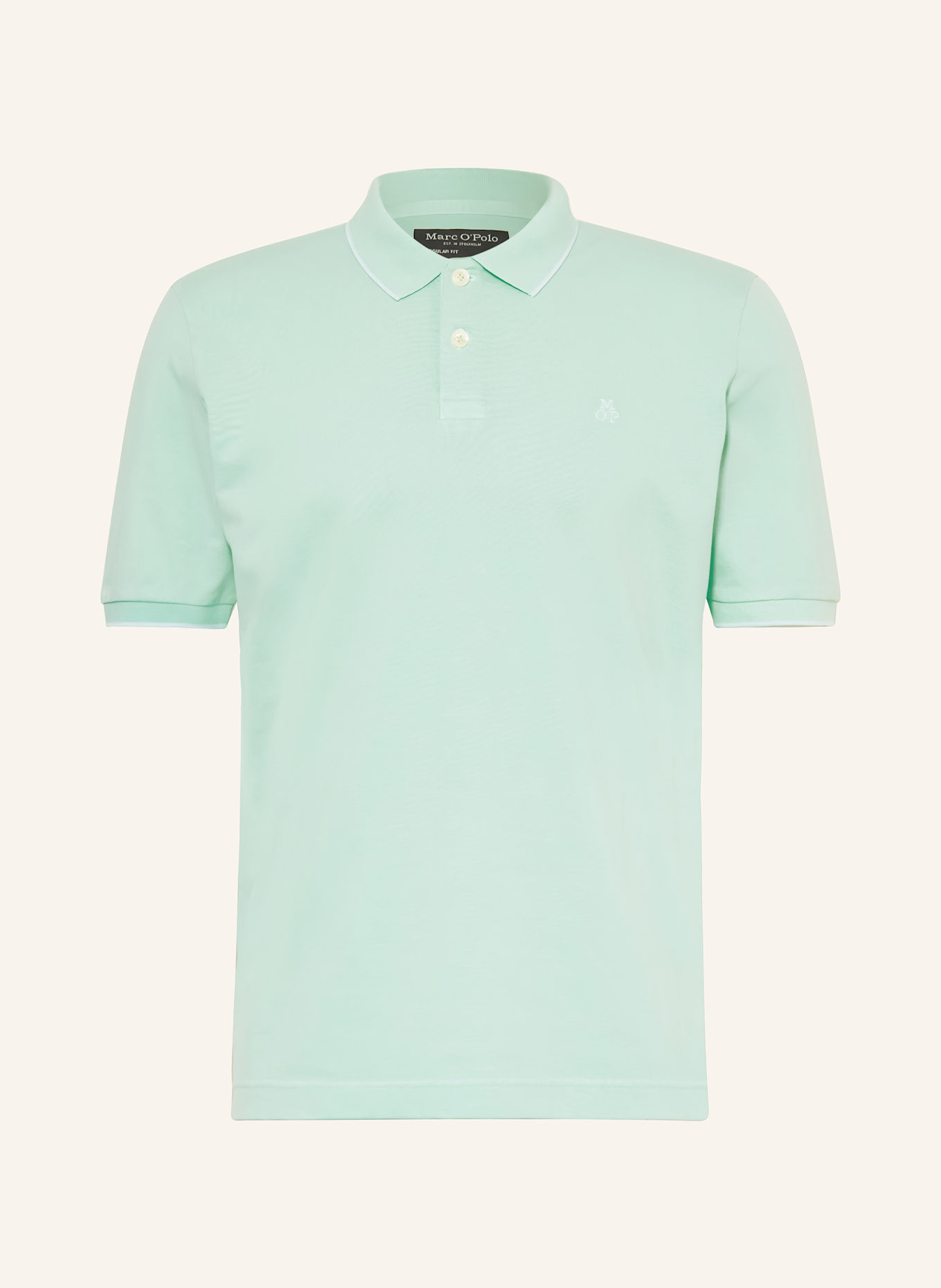 Marc O'Polo Piqué-Poloshirt Regular Fit: MINT