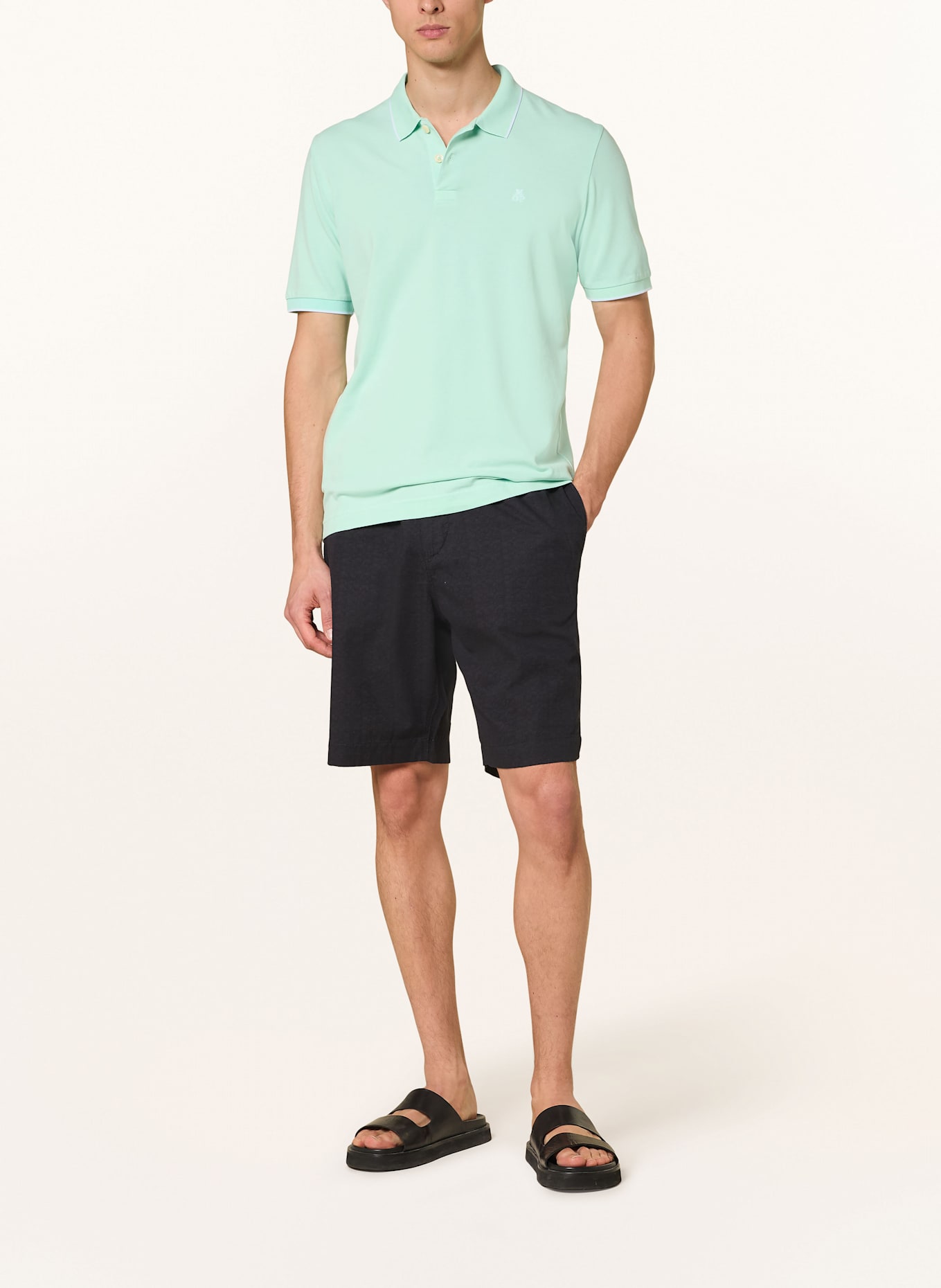 Marc O'Polo Piqué-Poloshirt Regular Fit: MINT