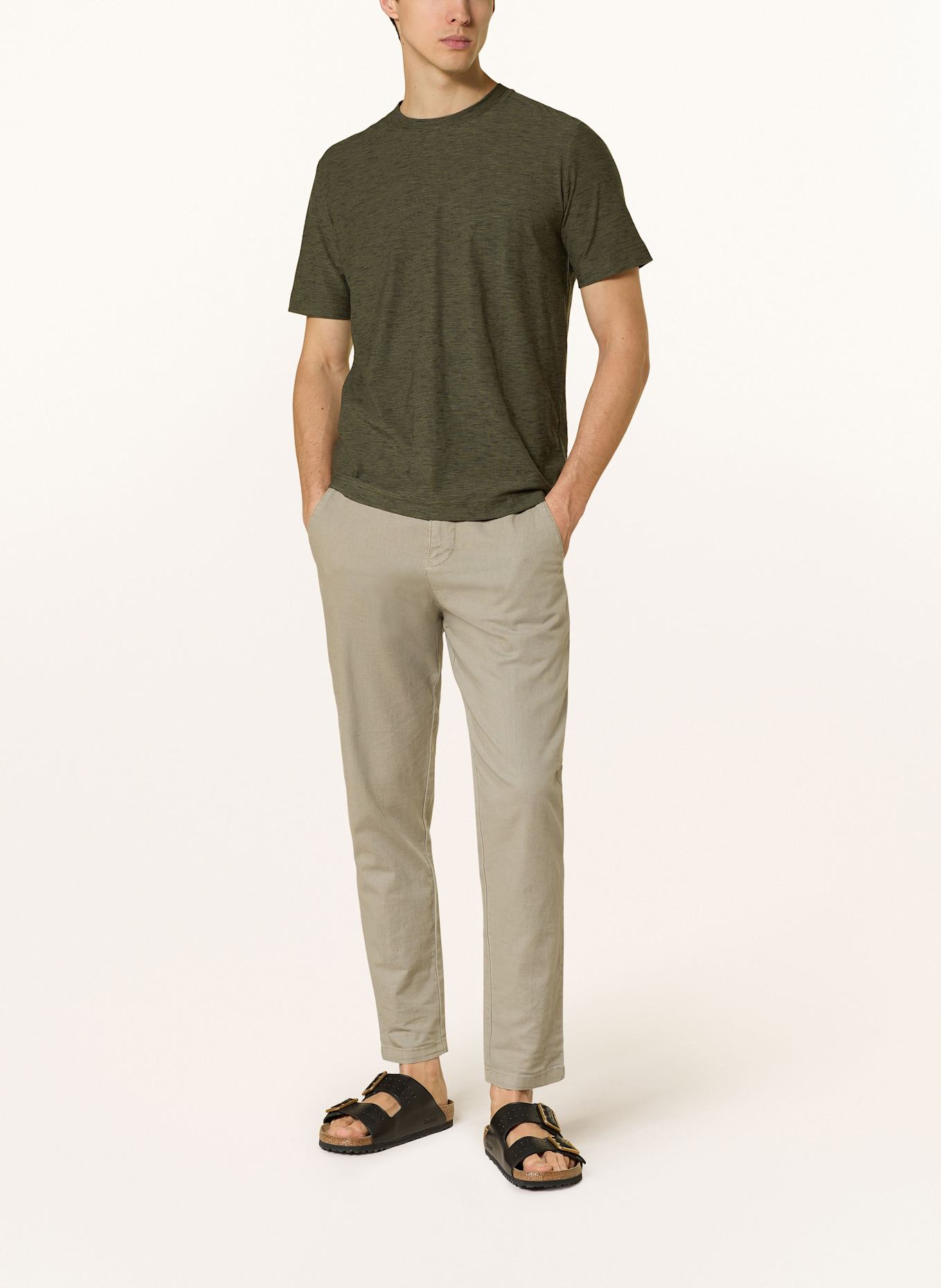 Marc O'Polo T-Shirt: DUNKELGRÜN