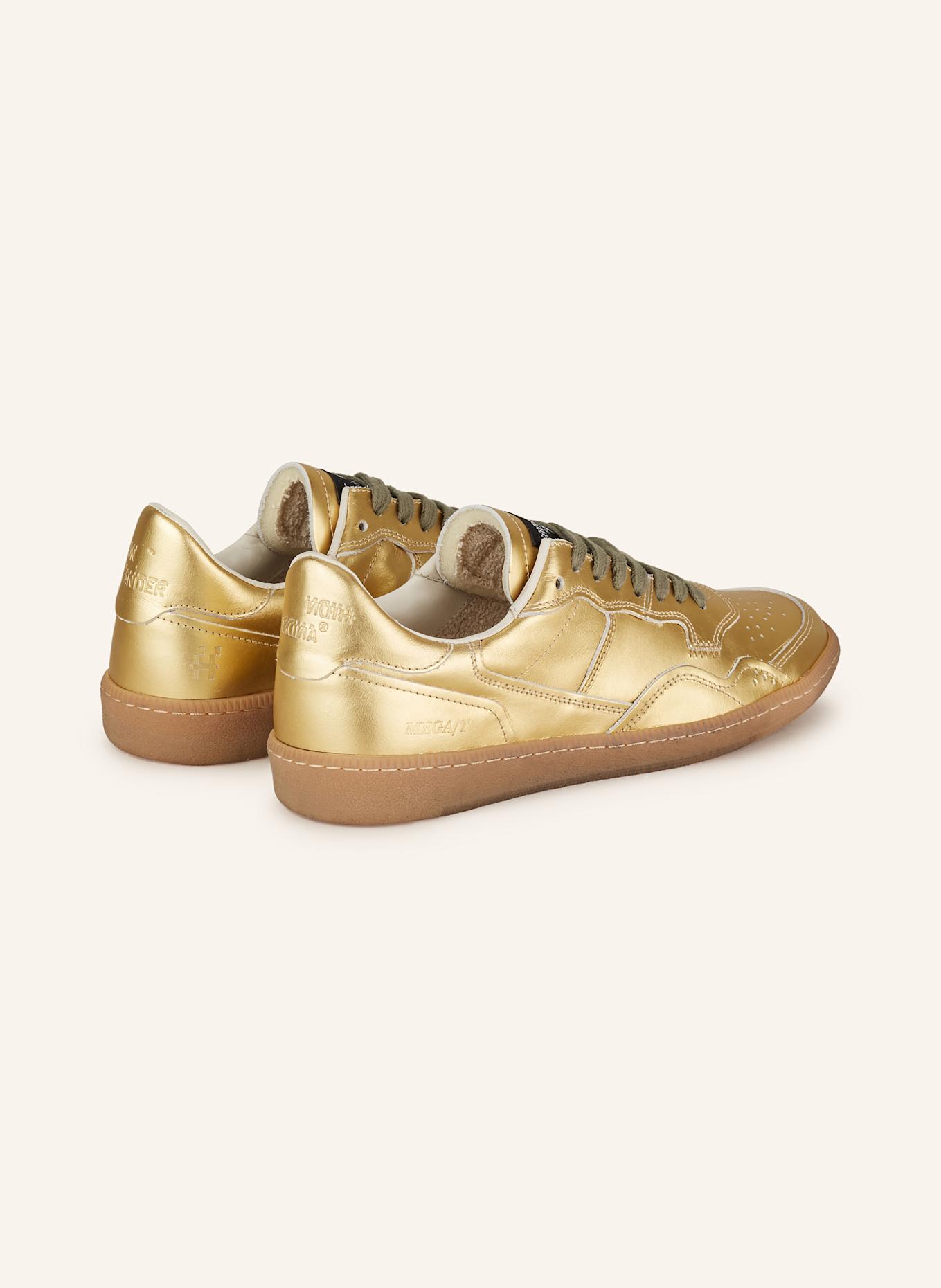 HIDN-ANDER Sneaker MEGA-T: GOLD