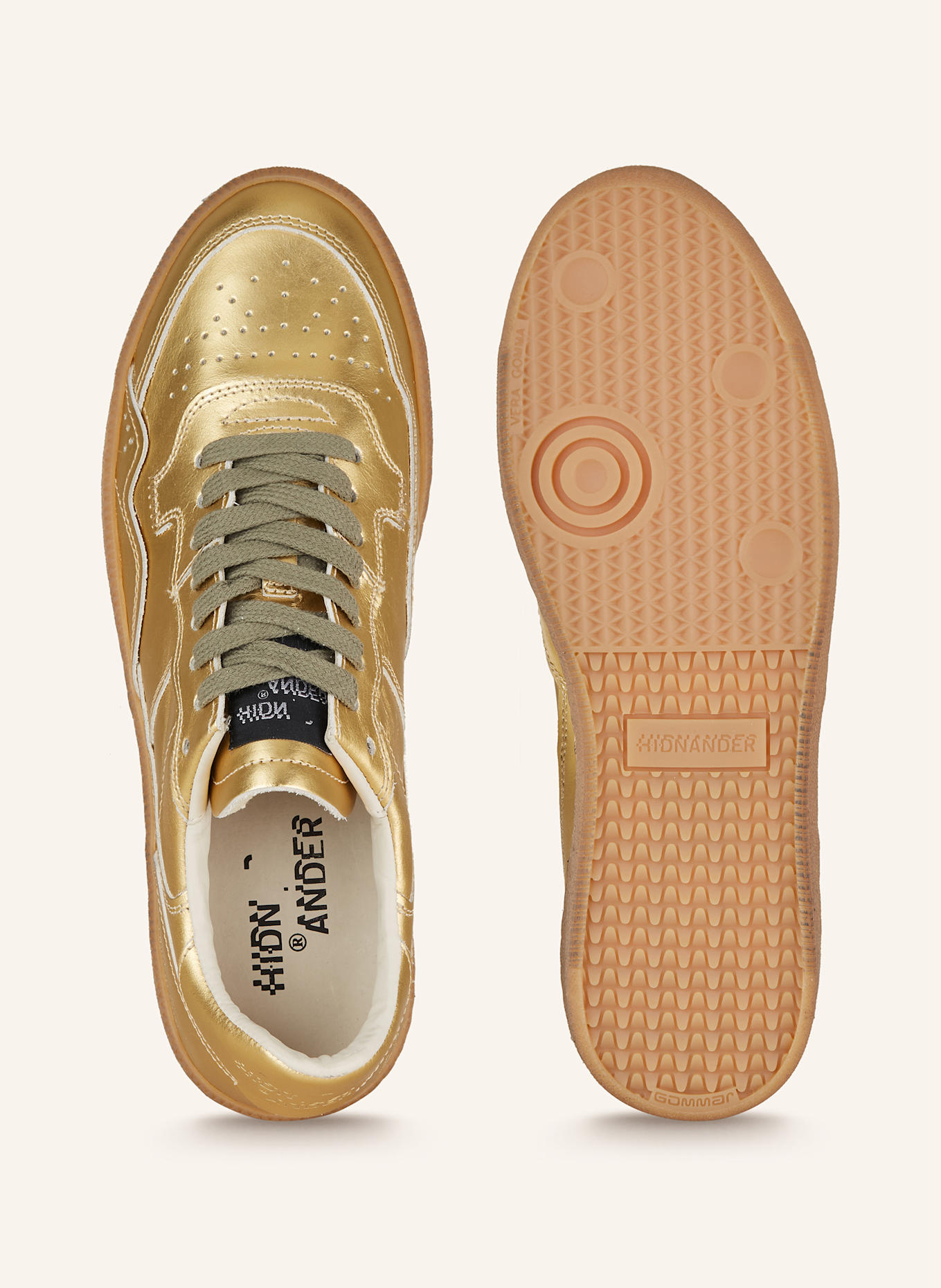 HIDN-ANDER Sneaker MEGA-T: GOLD