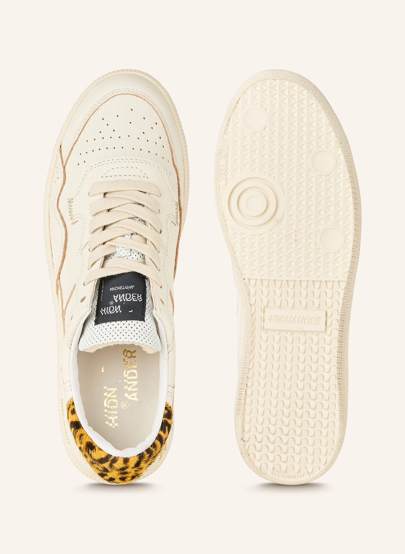 HIDN-ANDER Sneaker MEGA T: ECRU