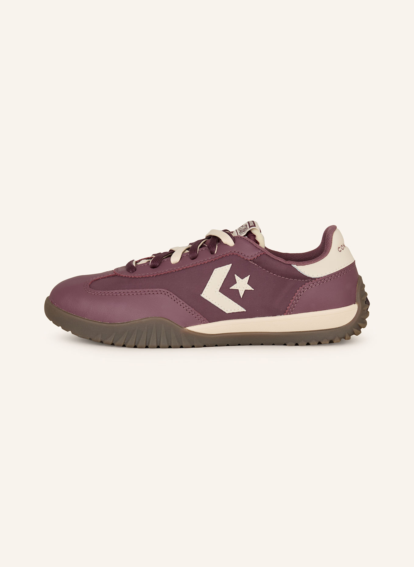 CONVERSE Sneaker RUN STAR TRAINER: DUNKELLILA/ ECRU