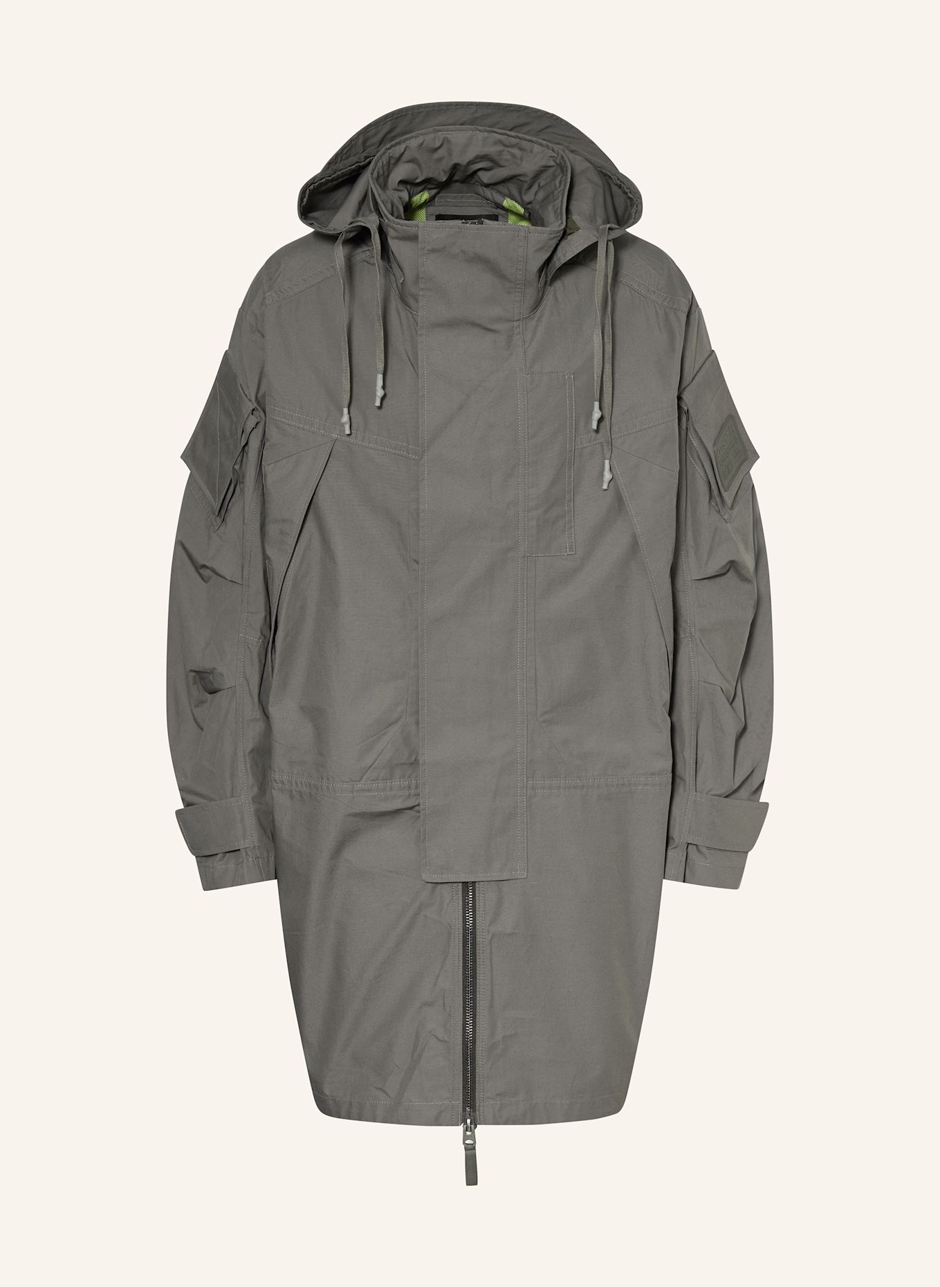 G-Star Parka BALLOON SHELL mit abnehmbarer Kapuze: GRAU