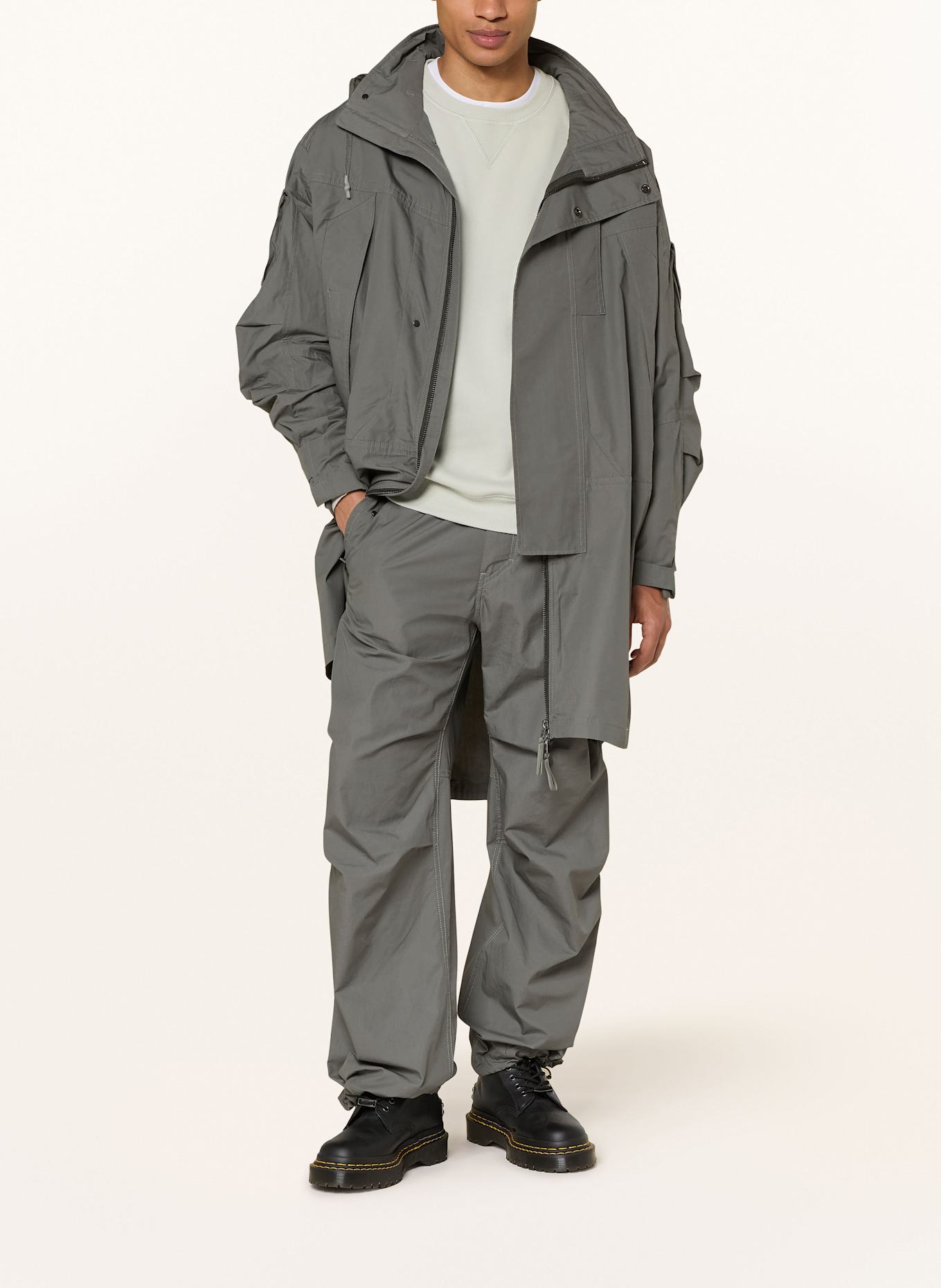 G-Star Parka BALLOON SHELL mit abnehmbarer Kapuze: GRAU