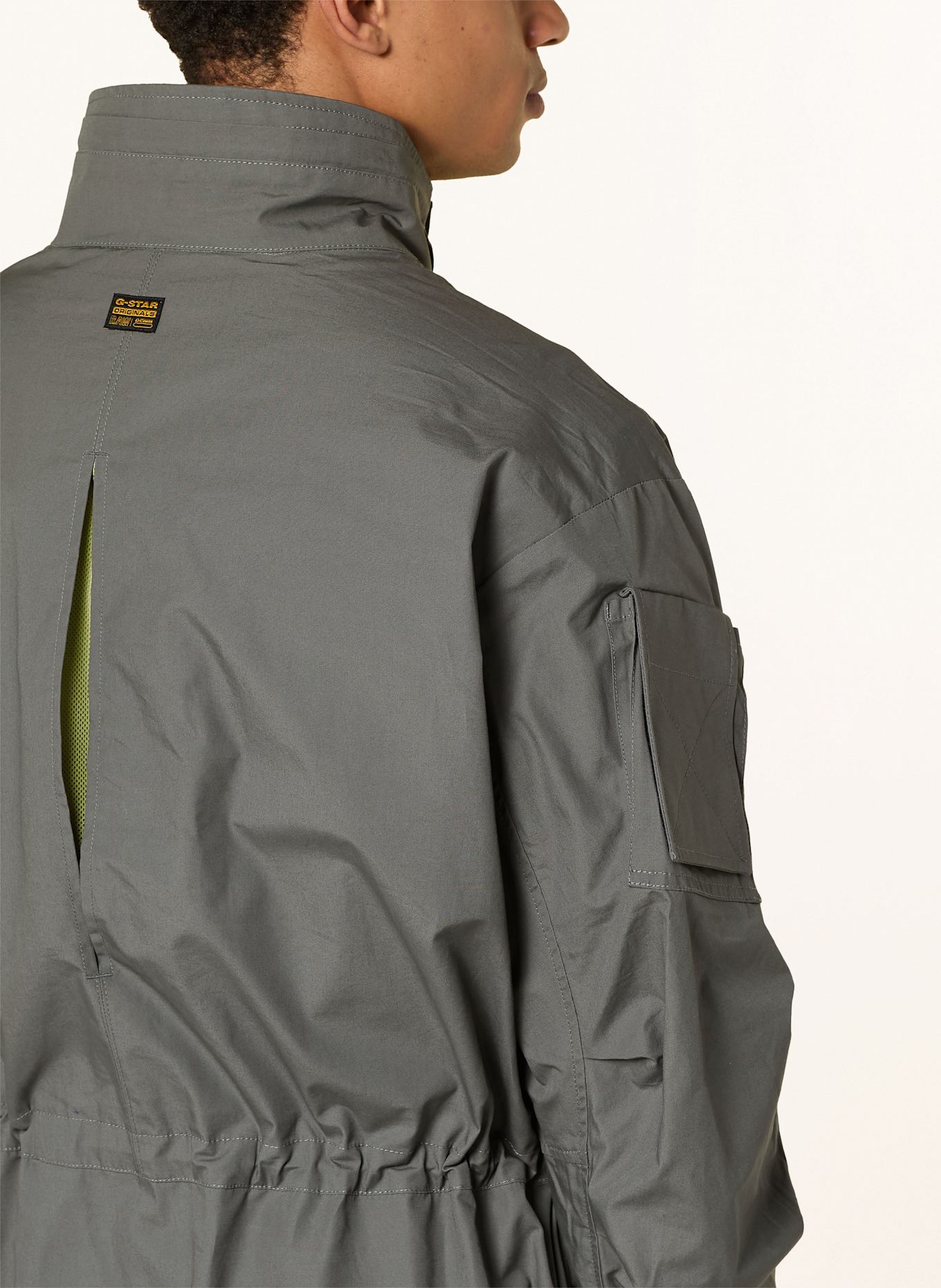 G-Star Parka BALLOON SHELL mit abnehmbarer Kapuze: GRAU