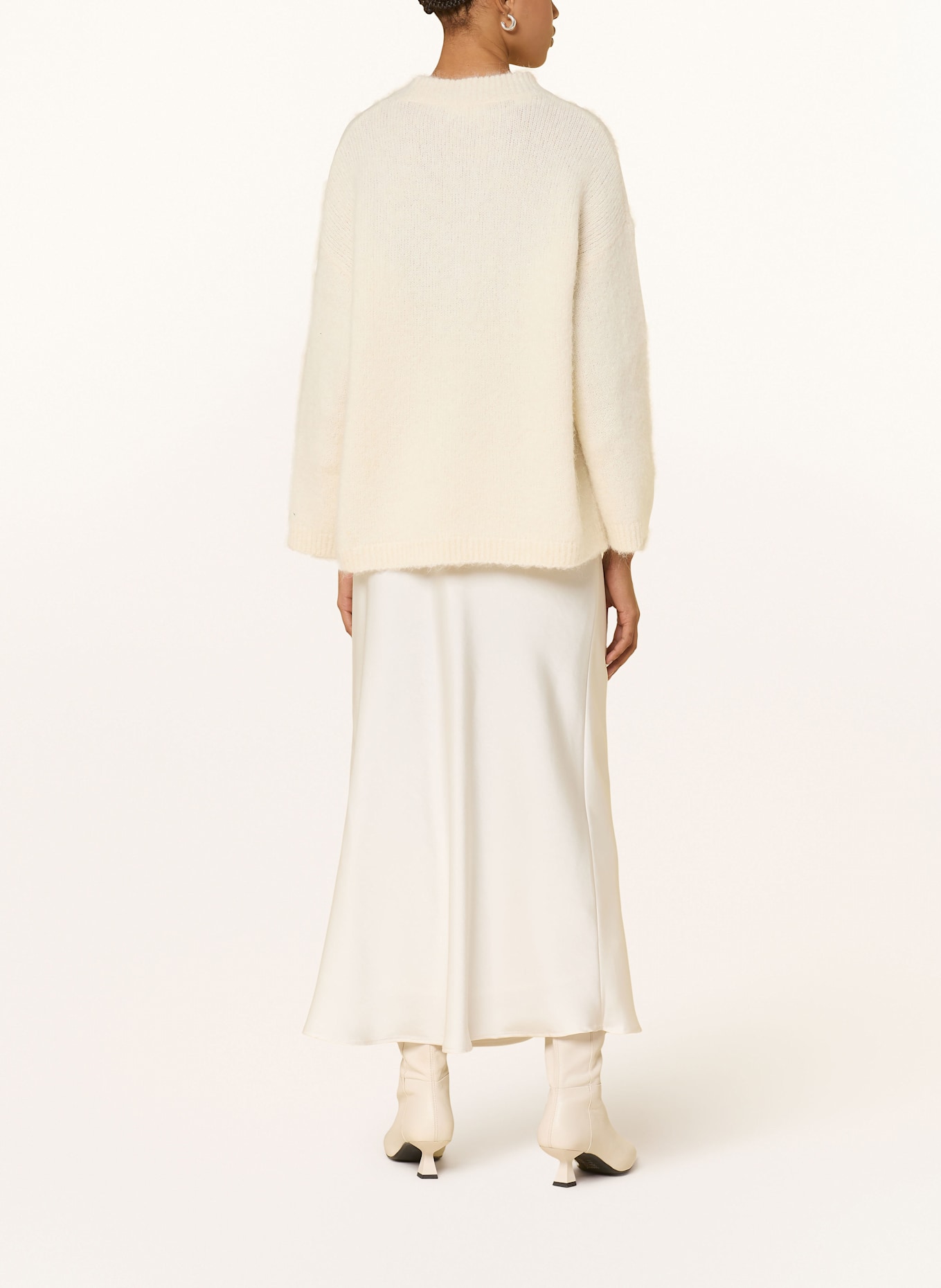 SELECTED Femme Pullover mit Alpaka: ECRU