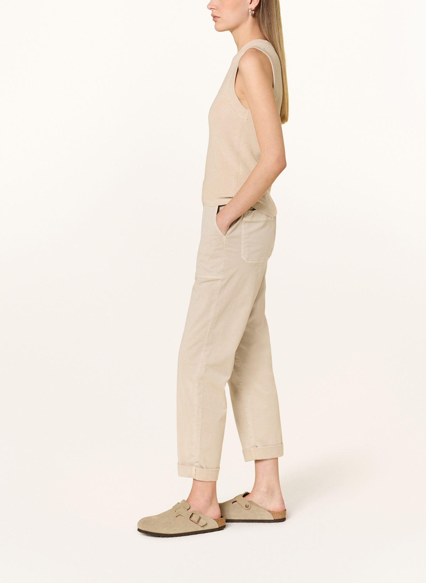OPUS PANTS Hose LISANA COOL: CREME