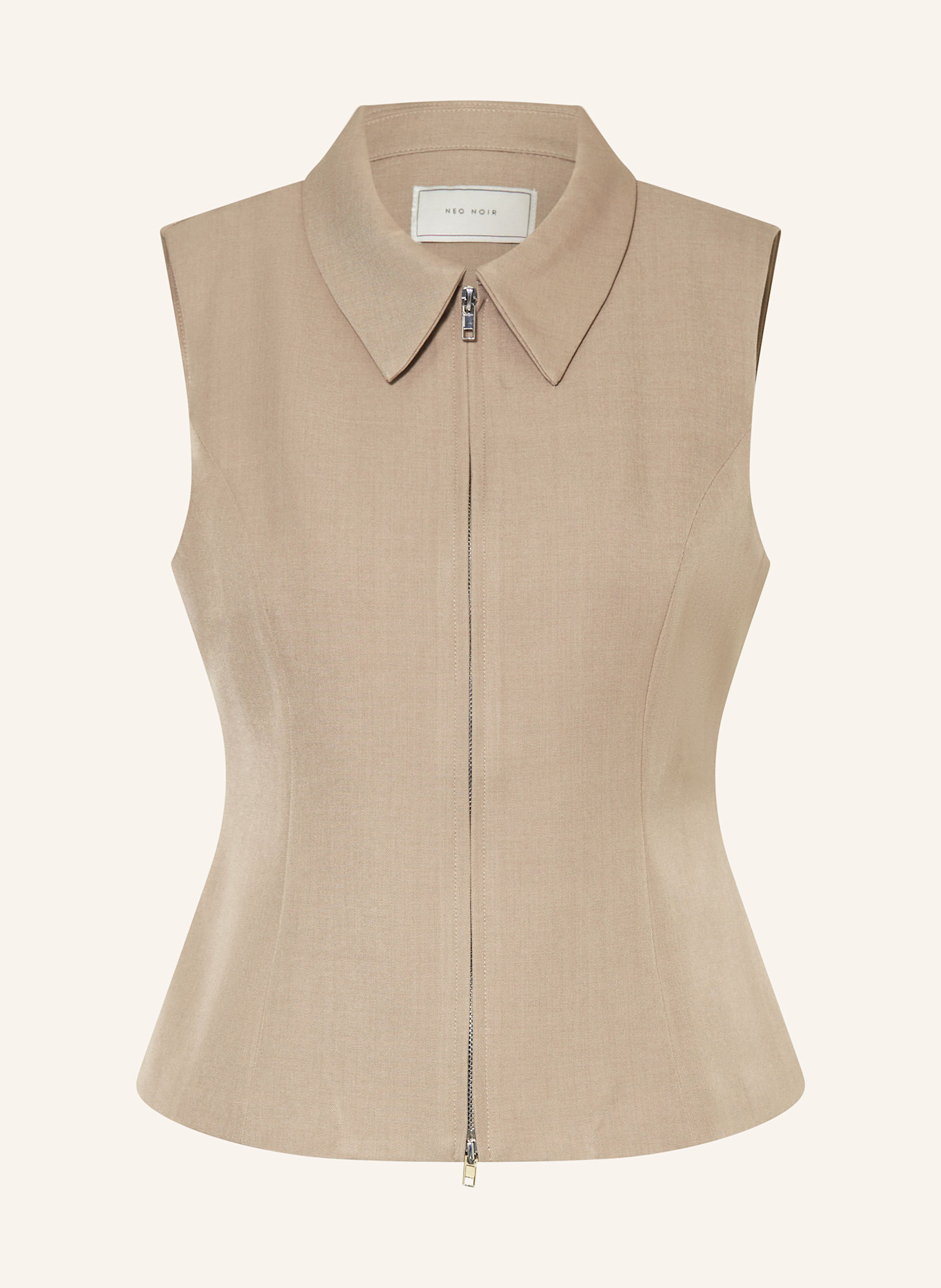 NEO NOIR Weste ANNABELLA, Farbe: TAUPE (Bild 1)