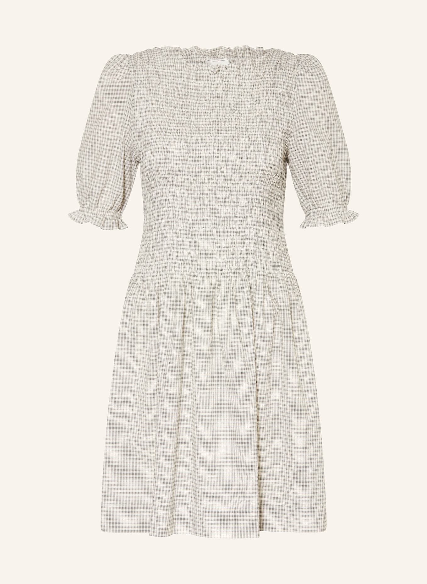 NEO NOIR Kleid POLKIS: CREME/ SCHWARZ