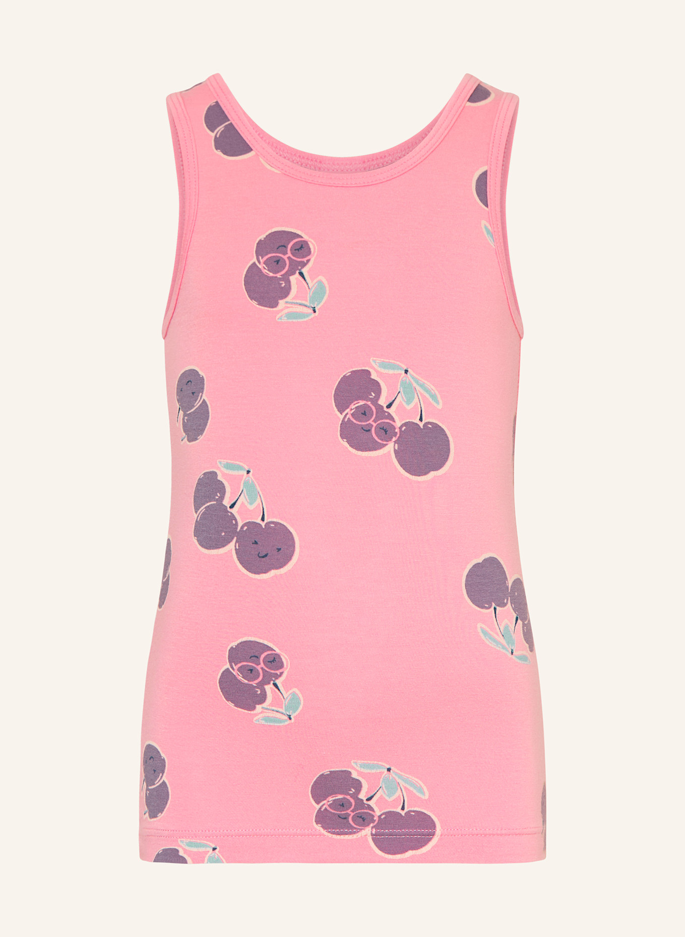 Sanetta Top: PINK / DUNKELLILA / PETROL