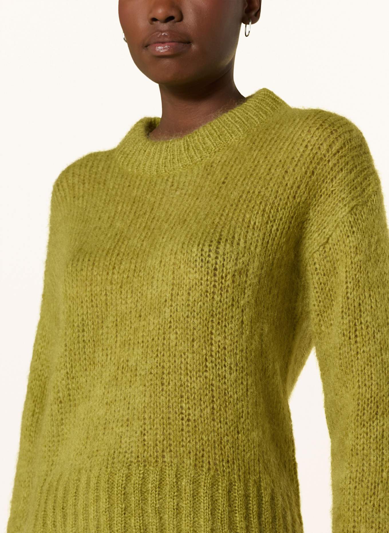Part Two Mohair-Pullover SILLEPW: OLIV