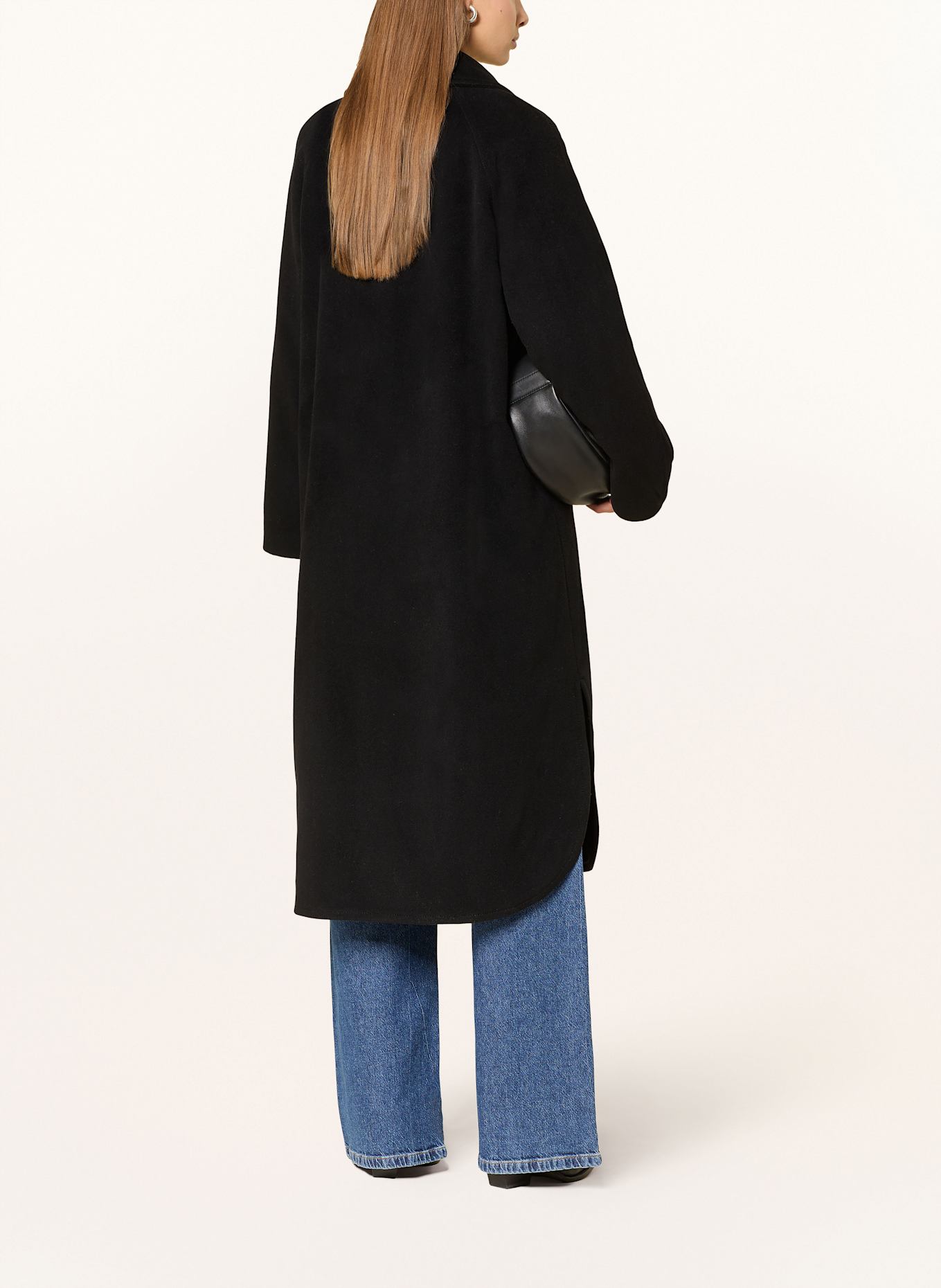 CINQUE Mantel CIMODENA: SCHWARZ